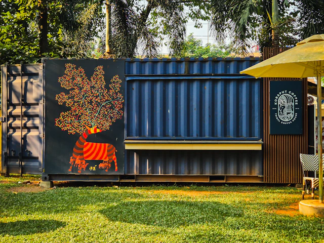 Container cafe & showroom Quảng Ninh