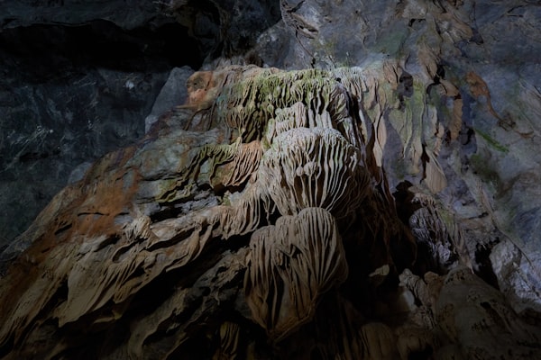 Cave stalactites and stalagmites, Perama Cave near Ioannina