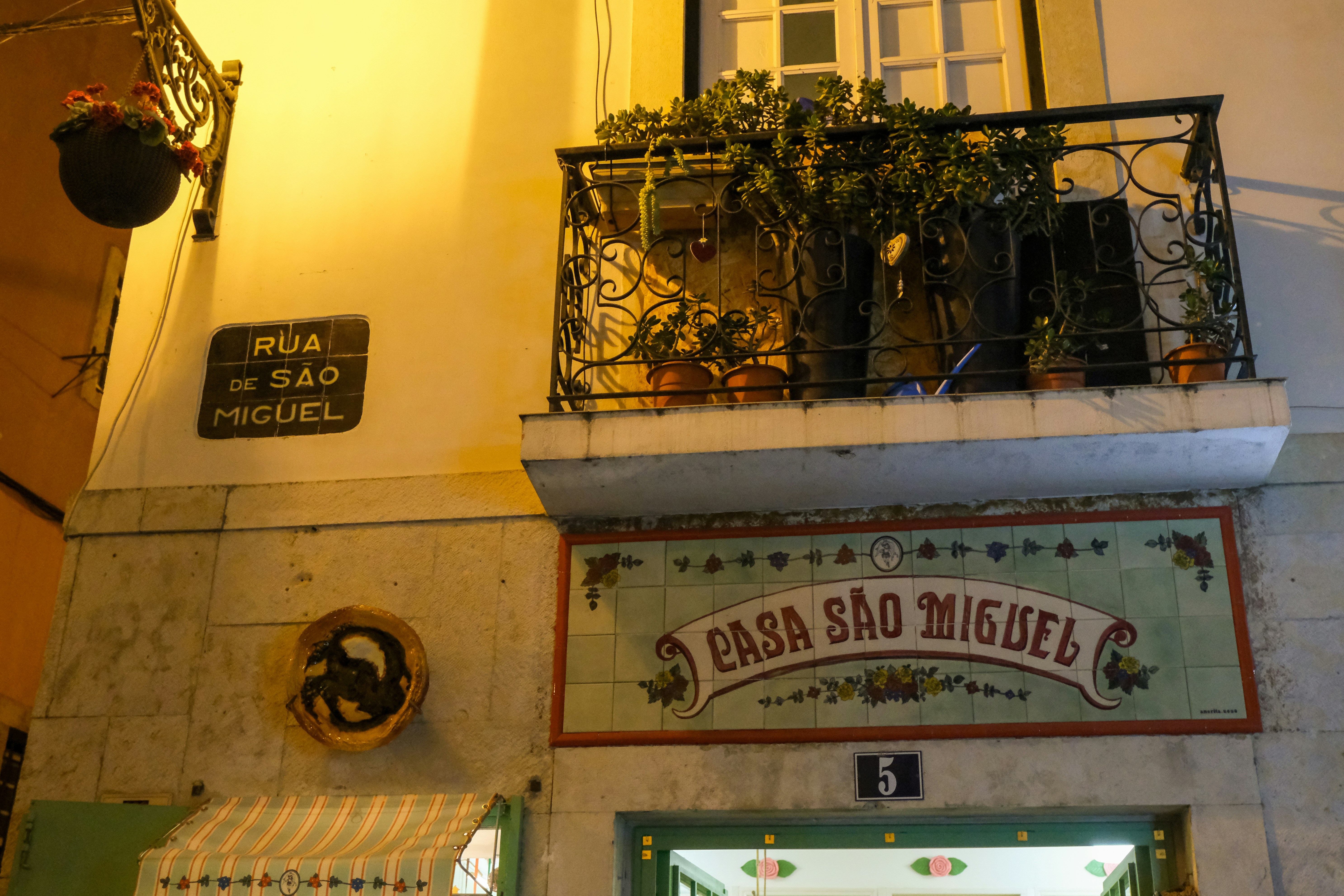 Building facade with 