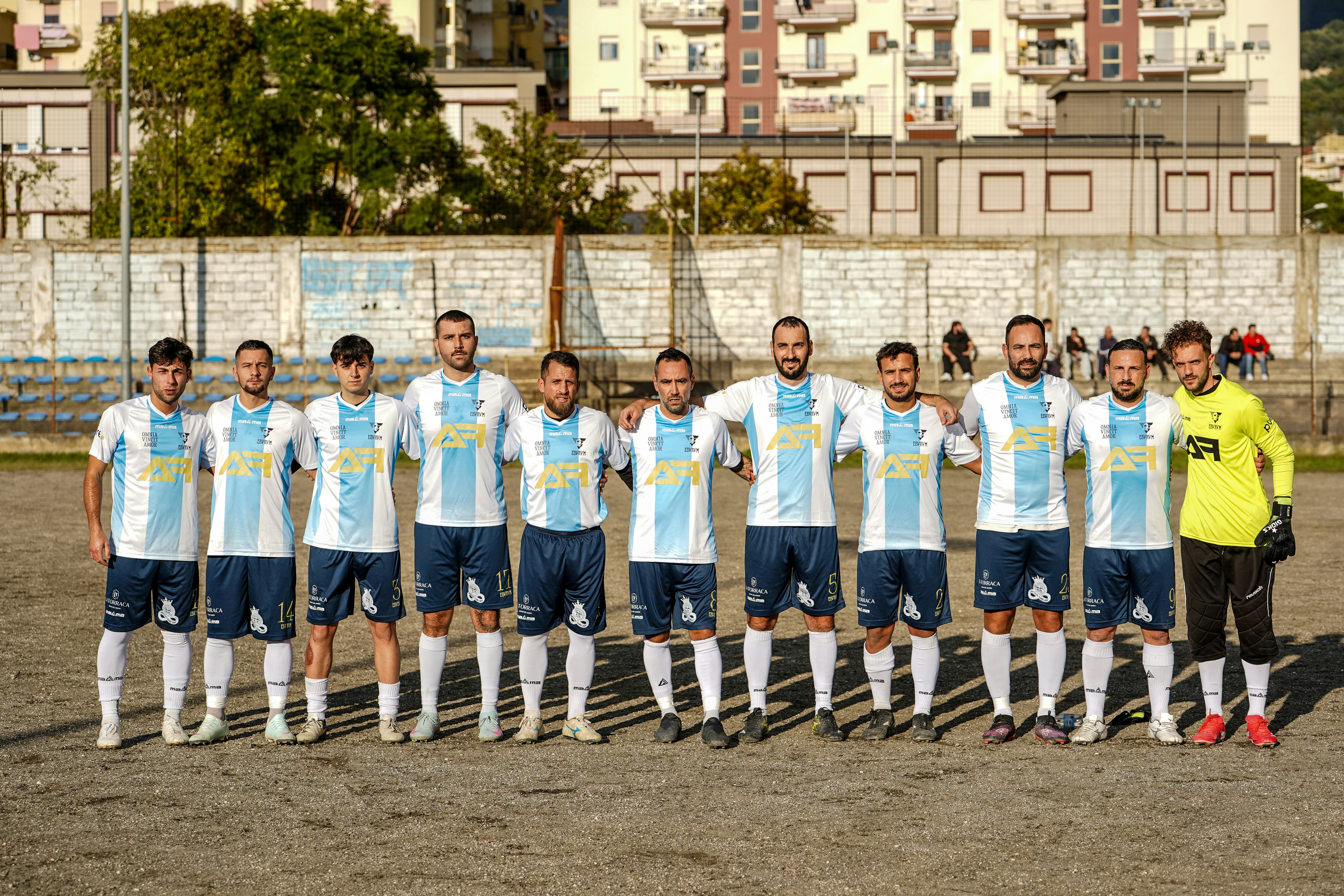 Soccer team group photograph