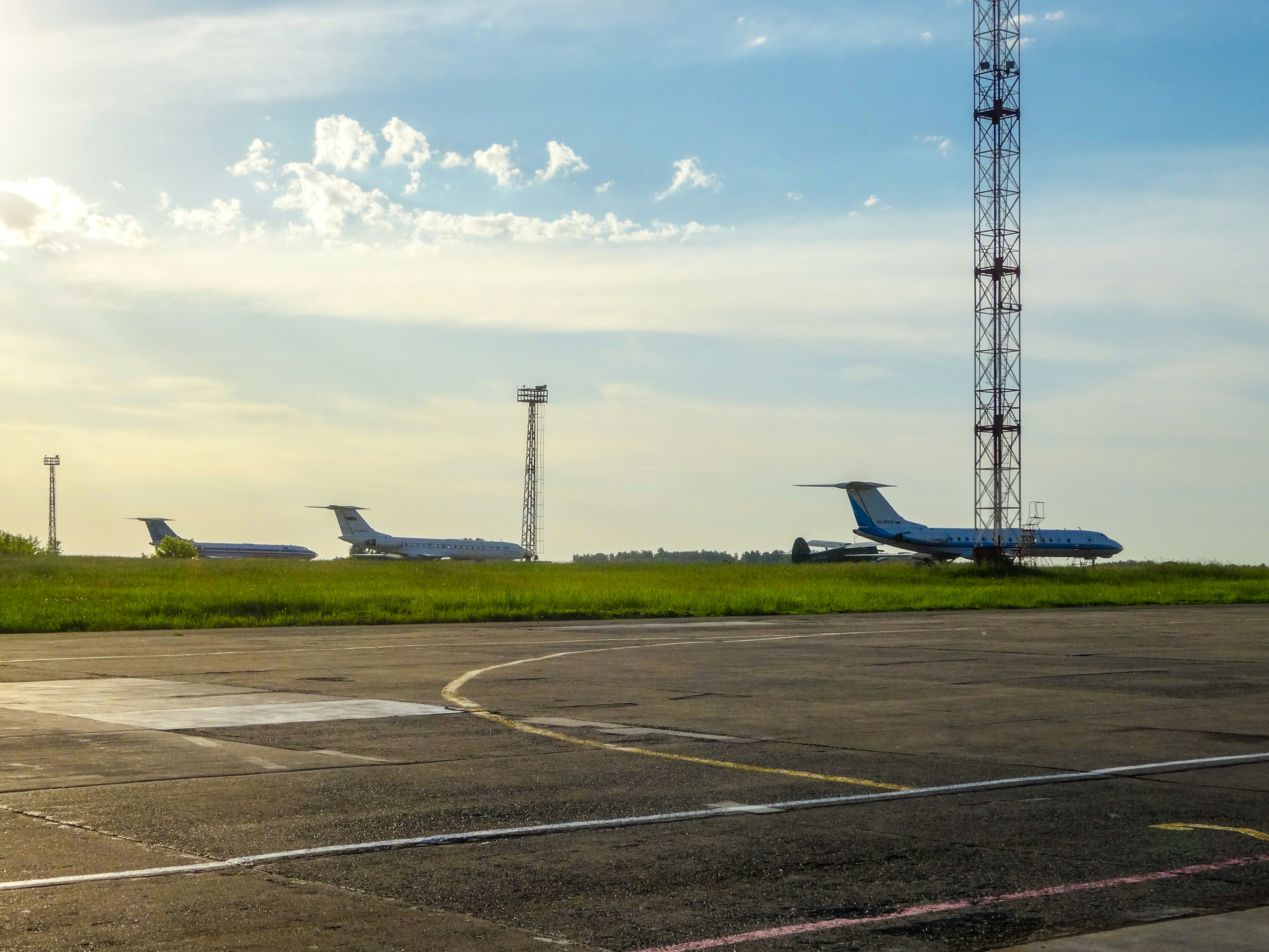 Airplanes at airport