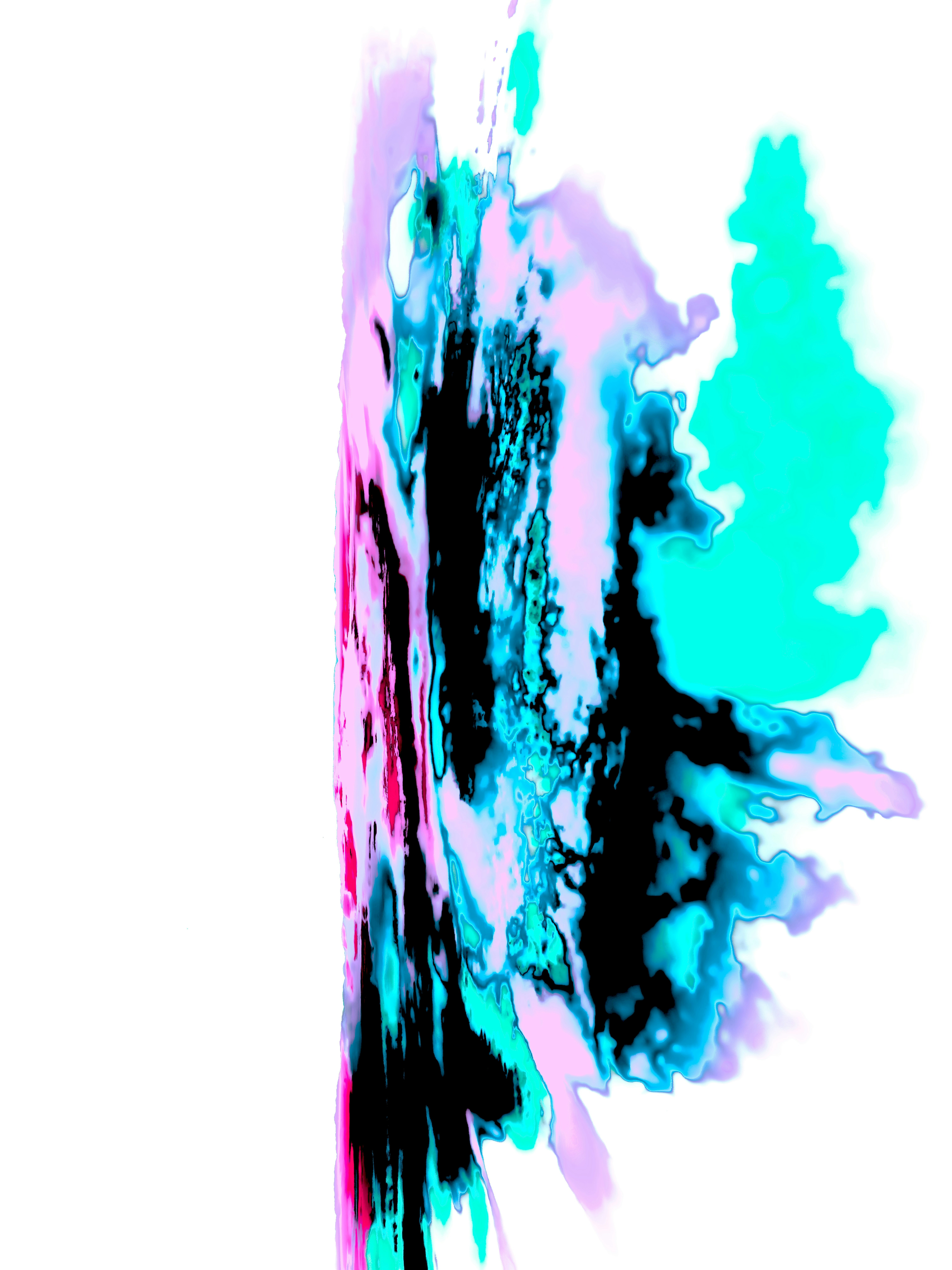 Abstract colorful paint splashes on white background photo – Free  Background Image on Unsplash, image size:3000x4000