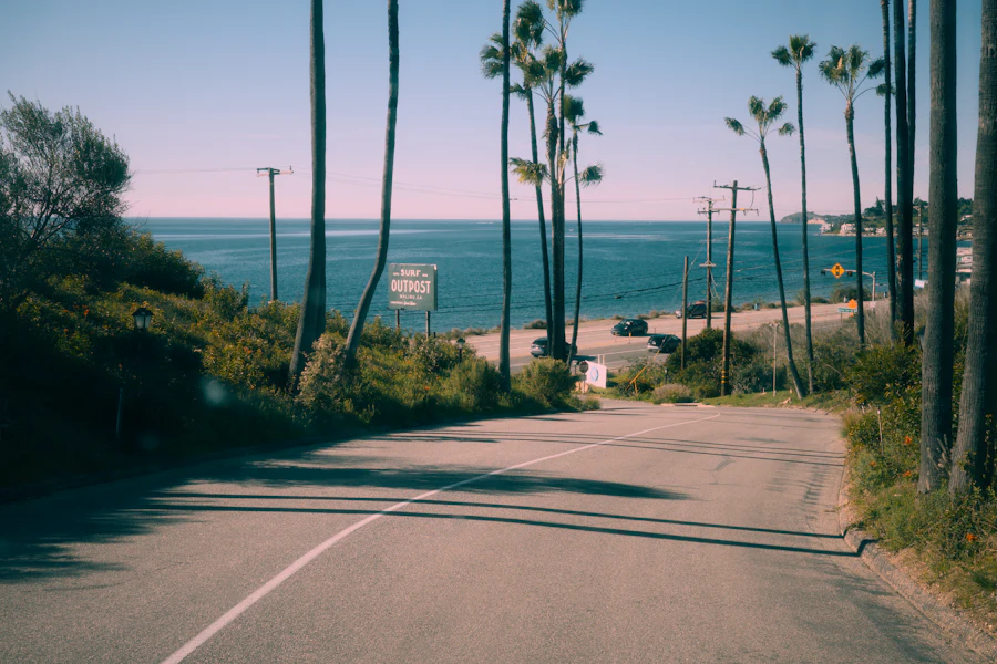 ถนนเลียบชายฝั่งแคลิฟอร์เนีย · A California coast road
