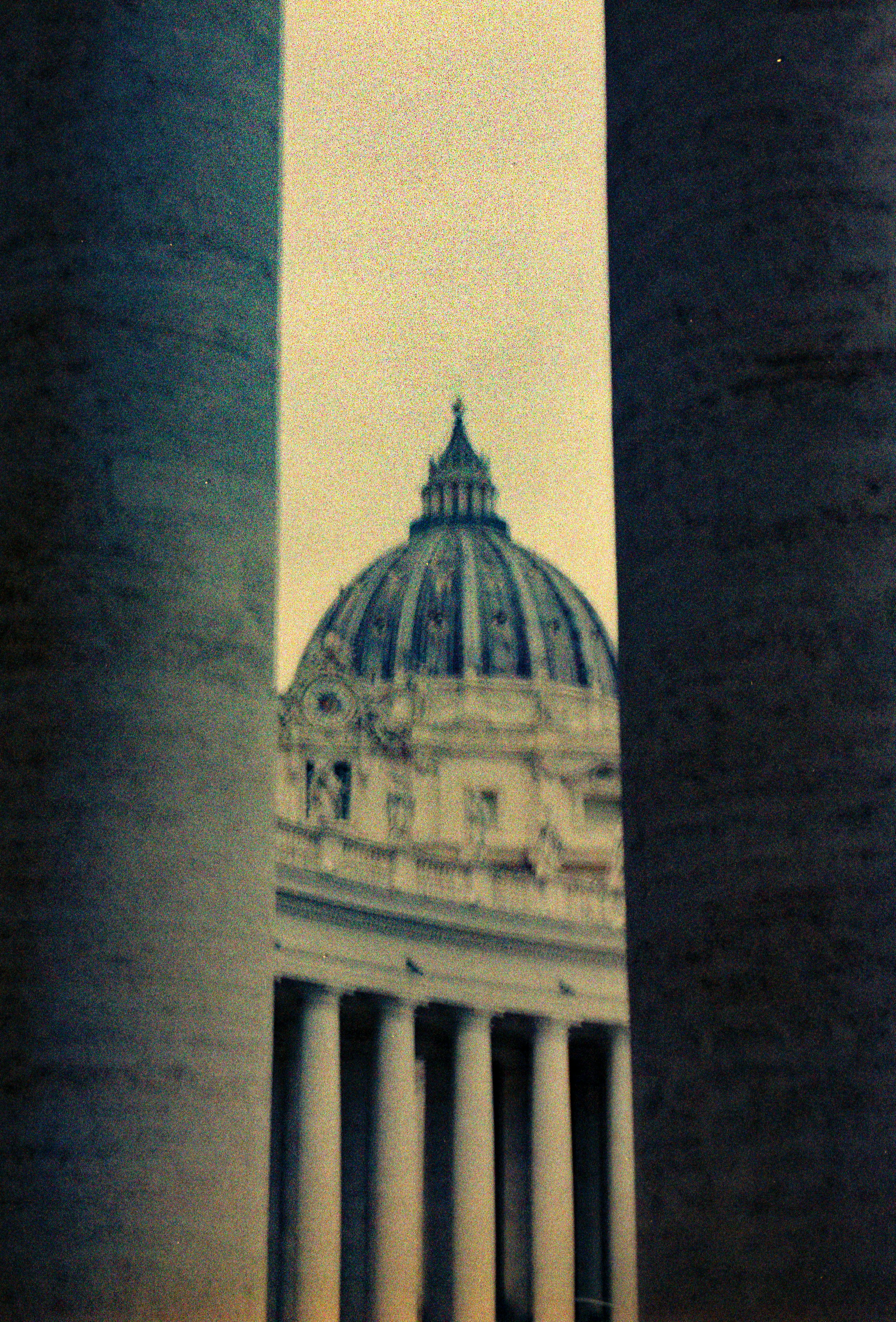 Dome and columns of a grand building.