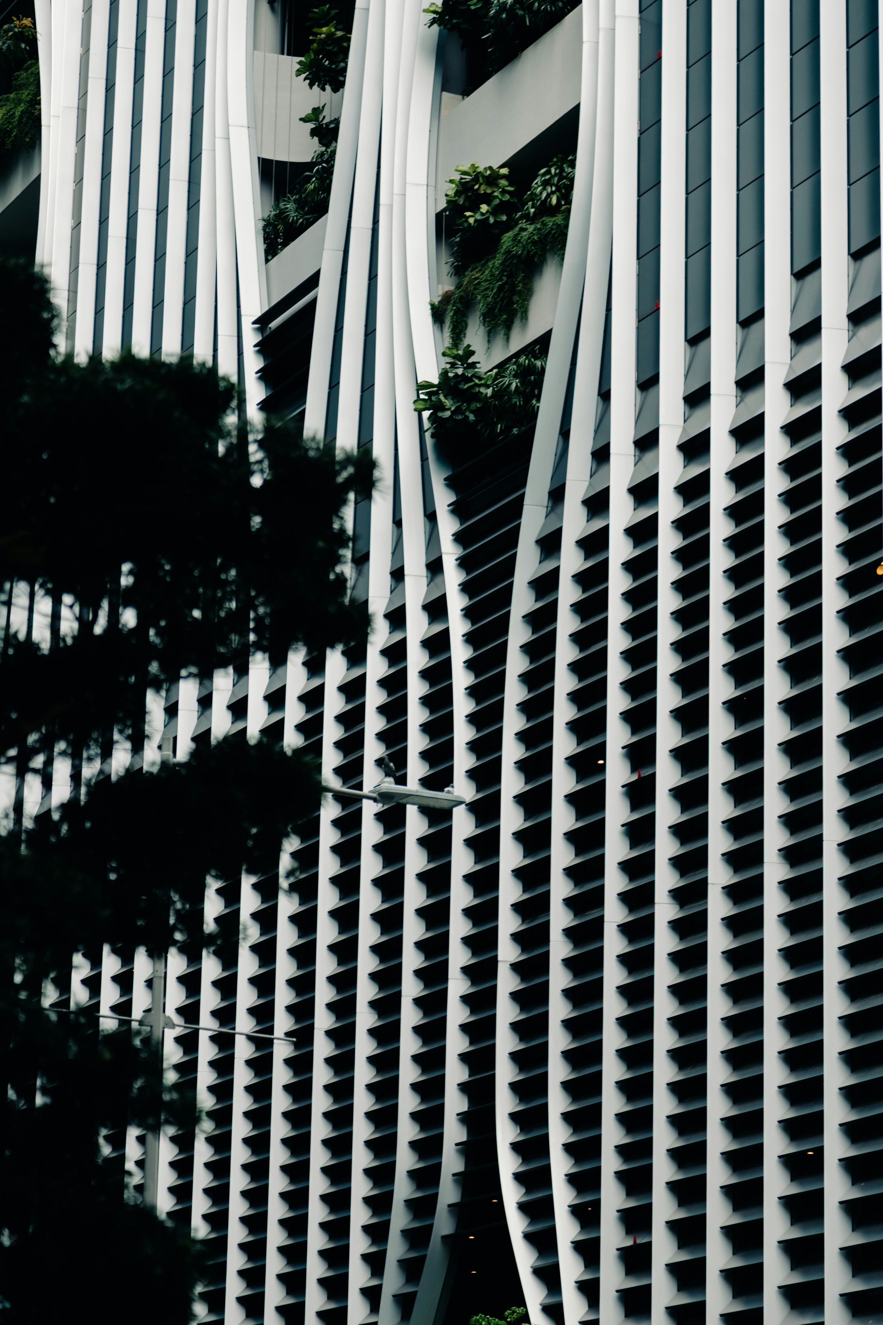 Sustainable modern cityscape