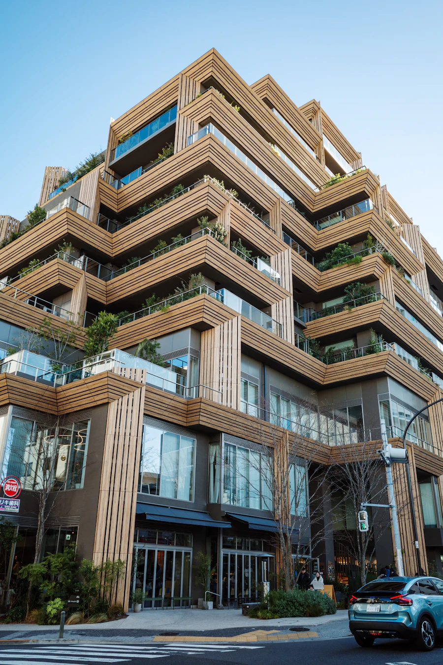 現代的な集合住宅