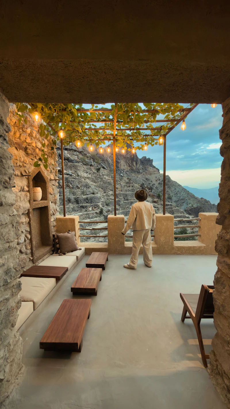 Paysage urbain de La Vieille Montagne à Tanger