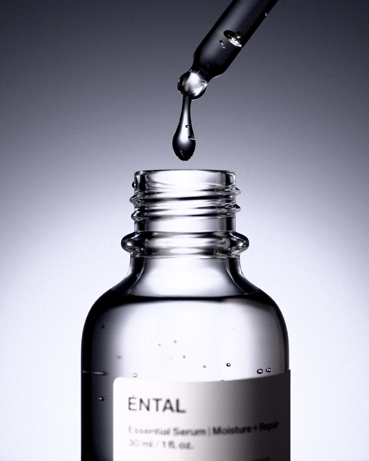 Packaging cosmético ficticio para olea, ejemplo de trabajo de Travertina