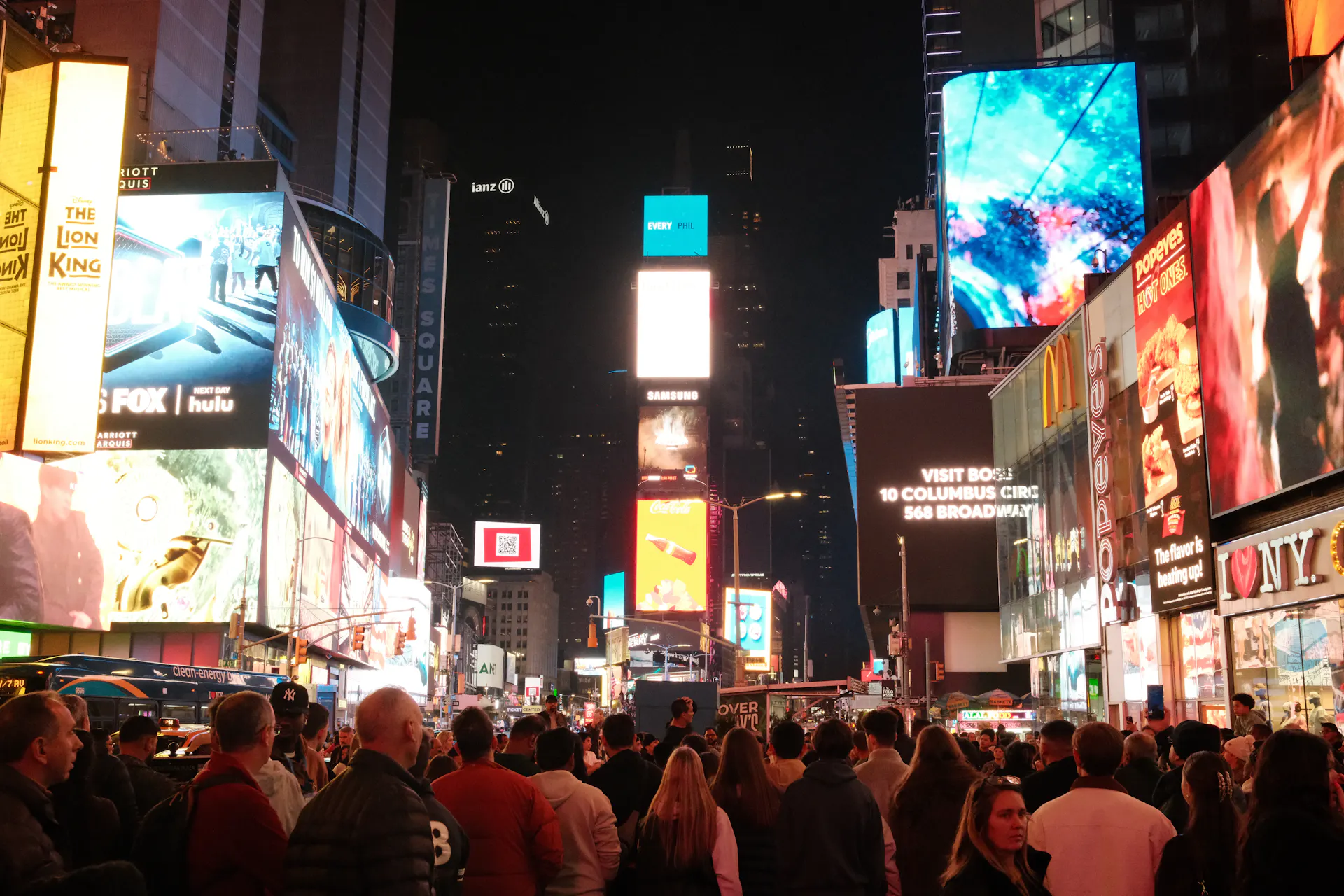 Times Square New Year's Eve Ball Drop
