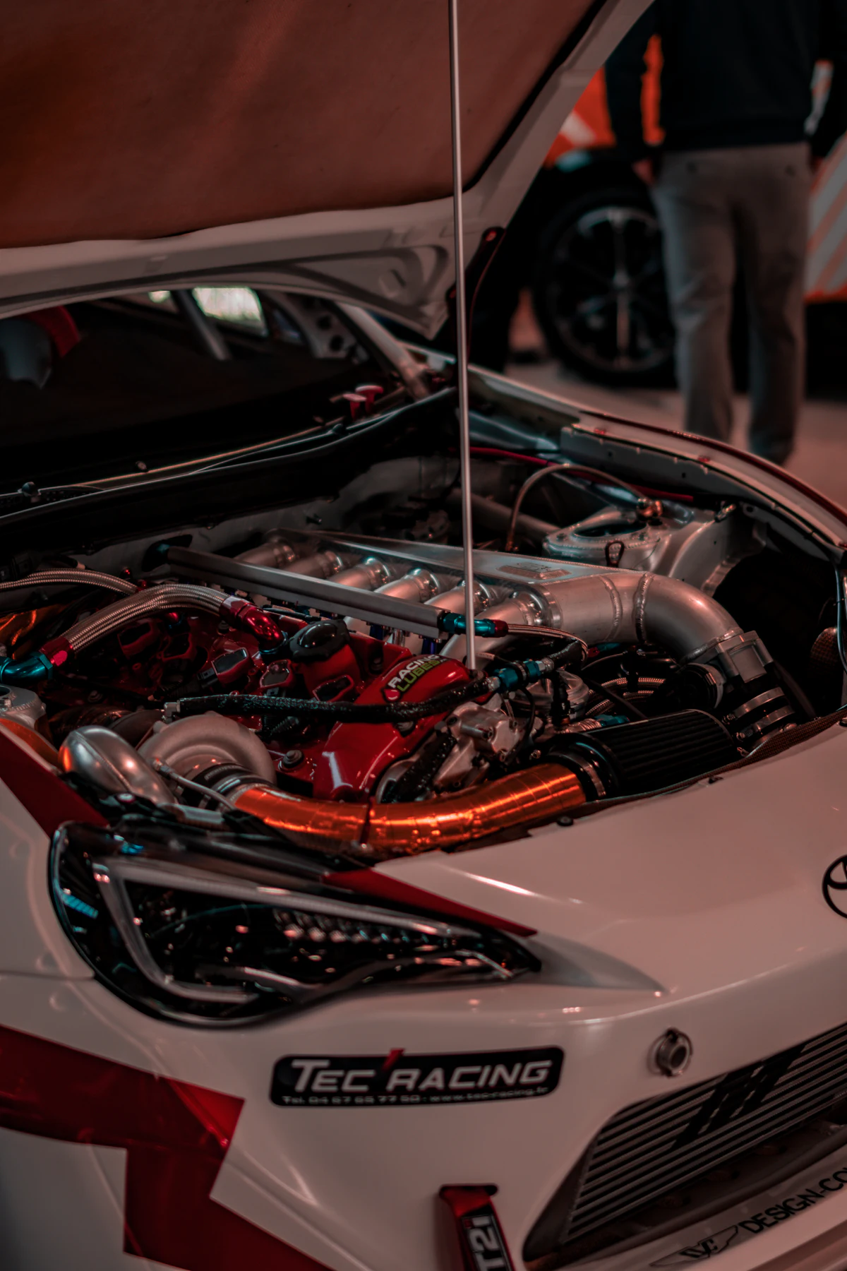 motor turbo pregătit pentru performanță