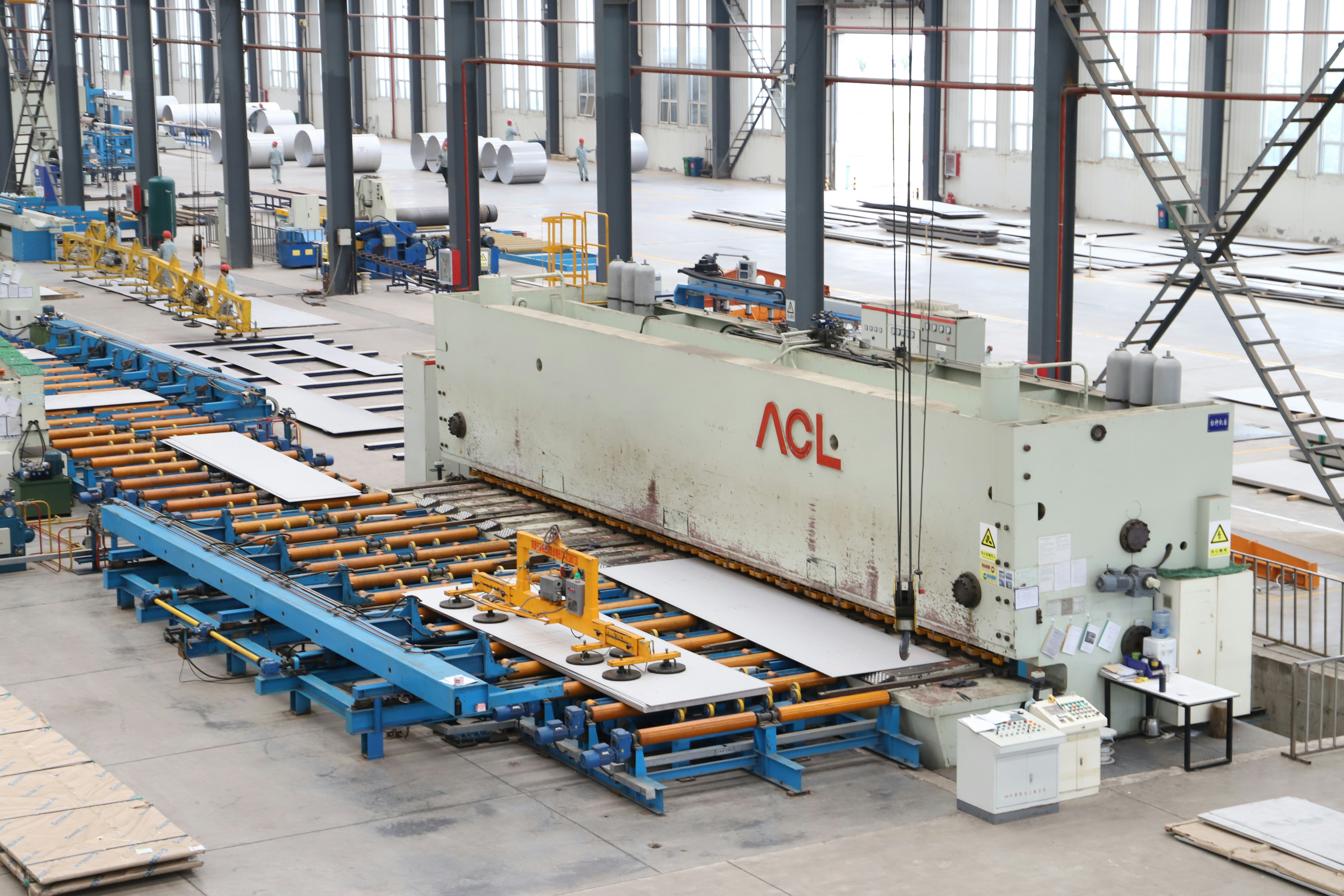 a factory floor with advanced machinery - private label manufacturers in California