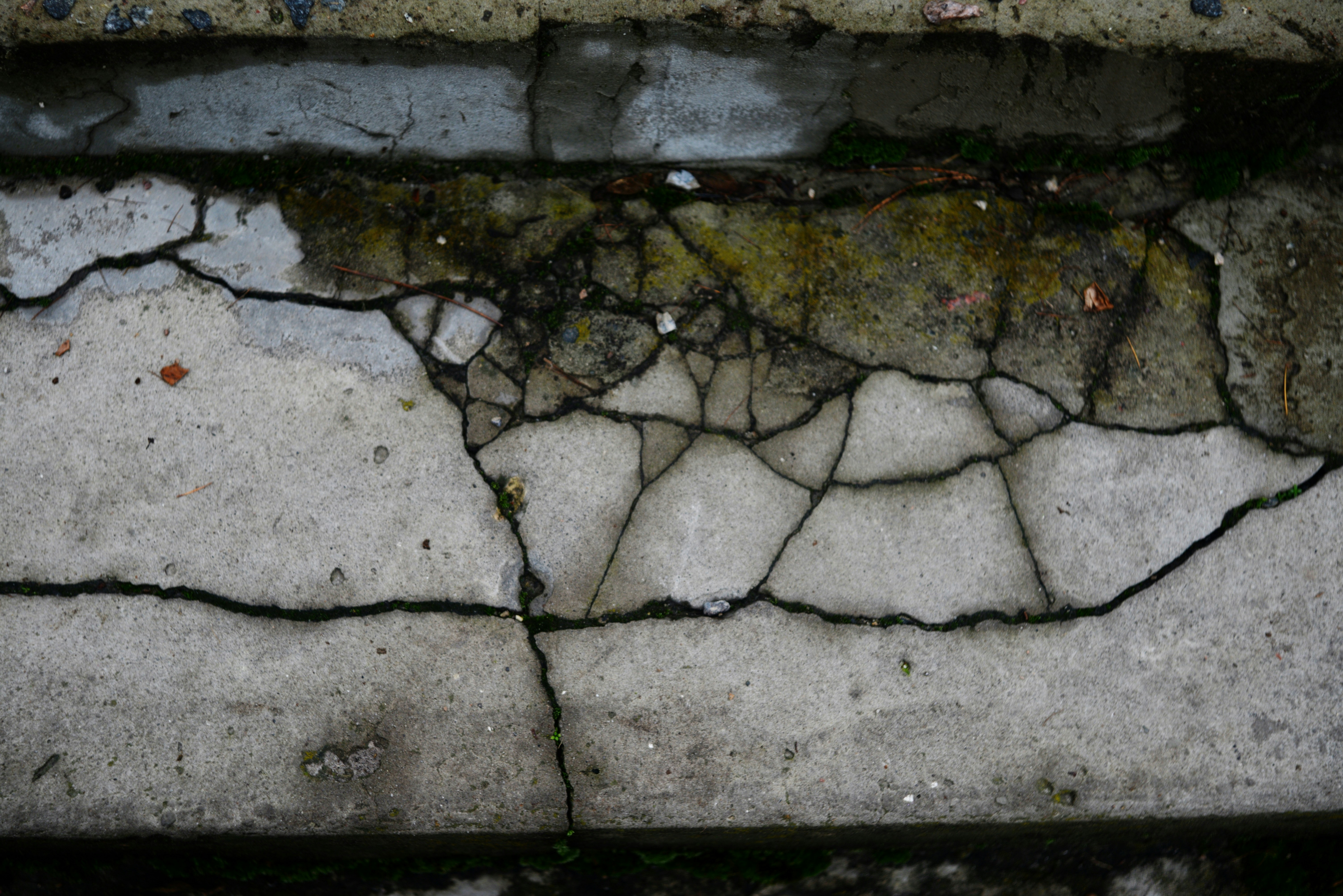 cracked sidewalk or icy storefront step - slip and fall attorney