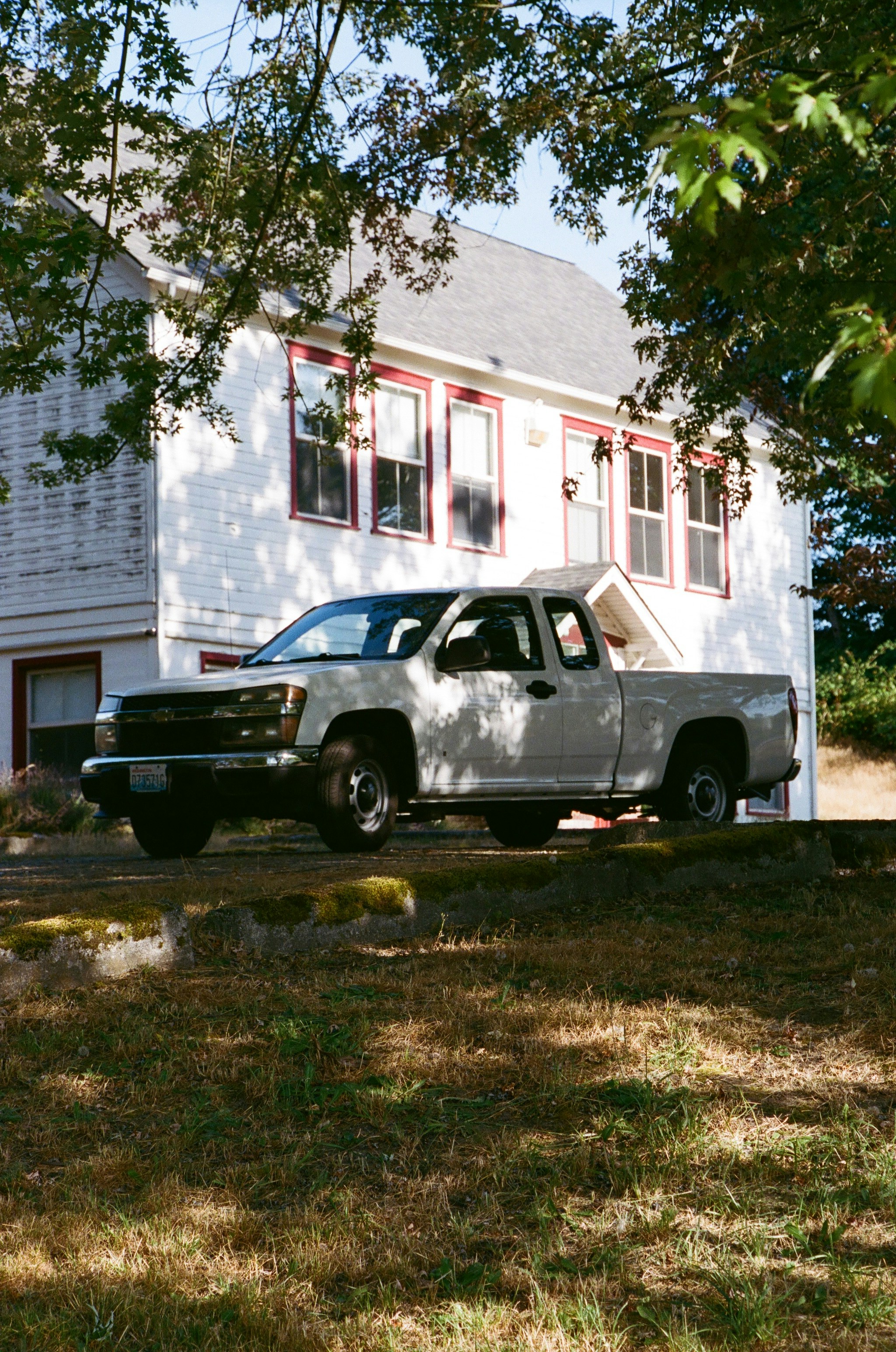 power washing home