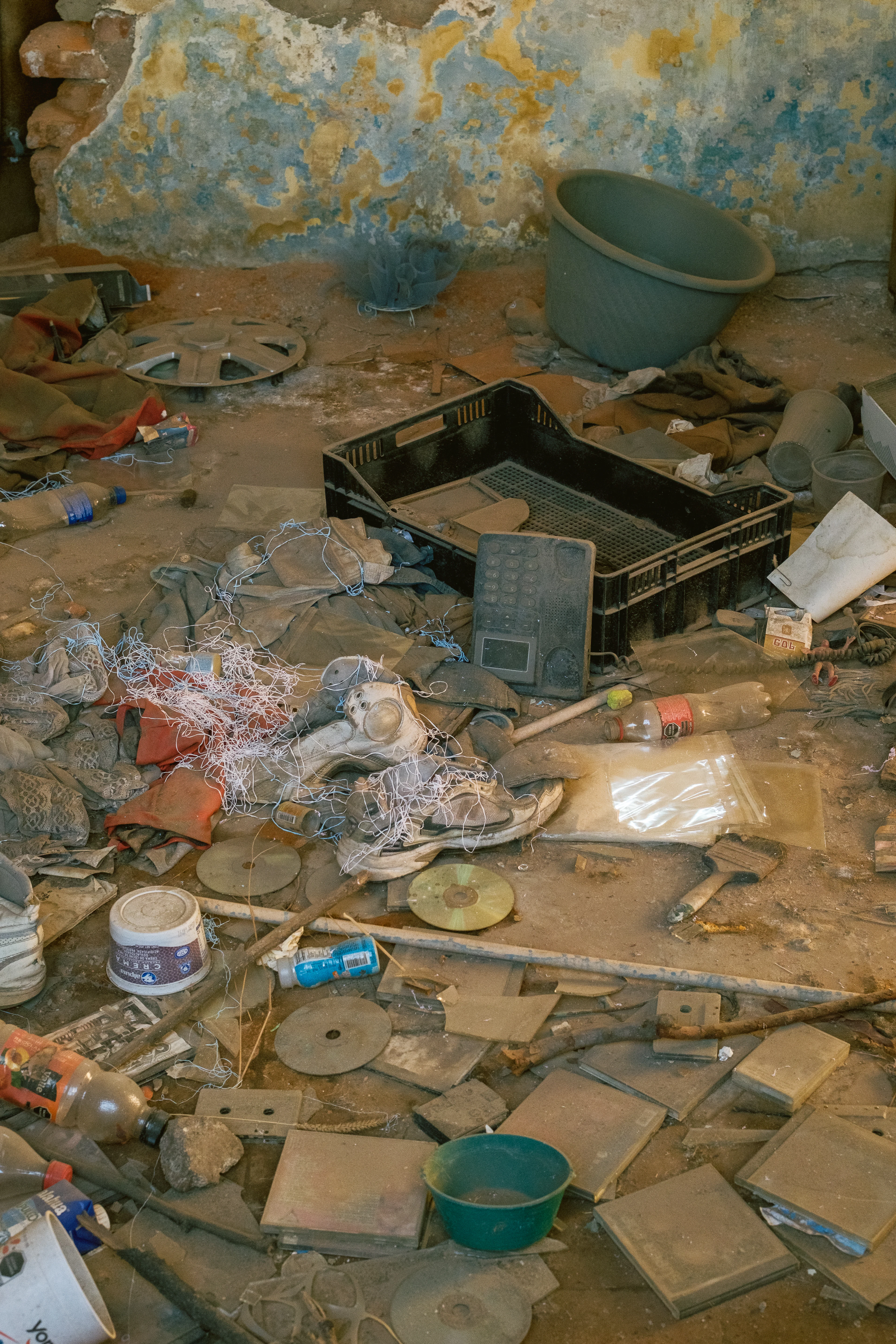 A property cleanout project in Fuquay-Varina