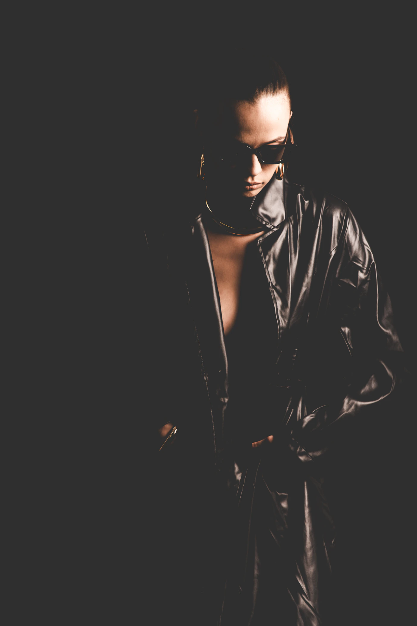 Leather jacket
