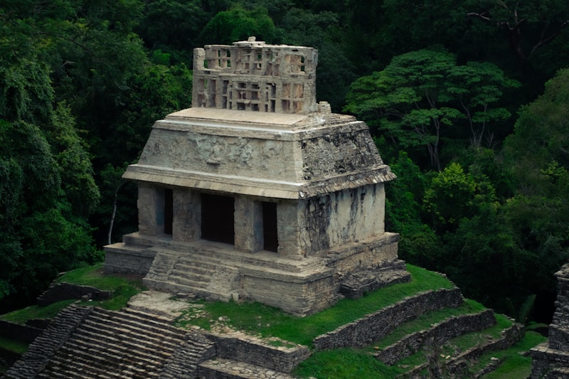 Caracol maja romok