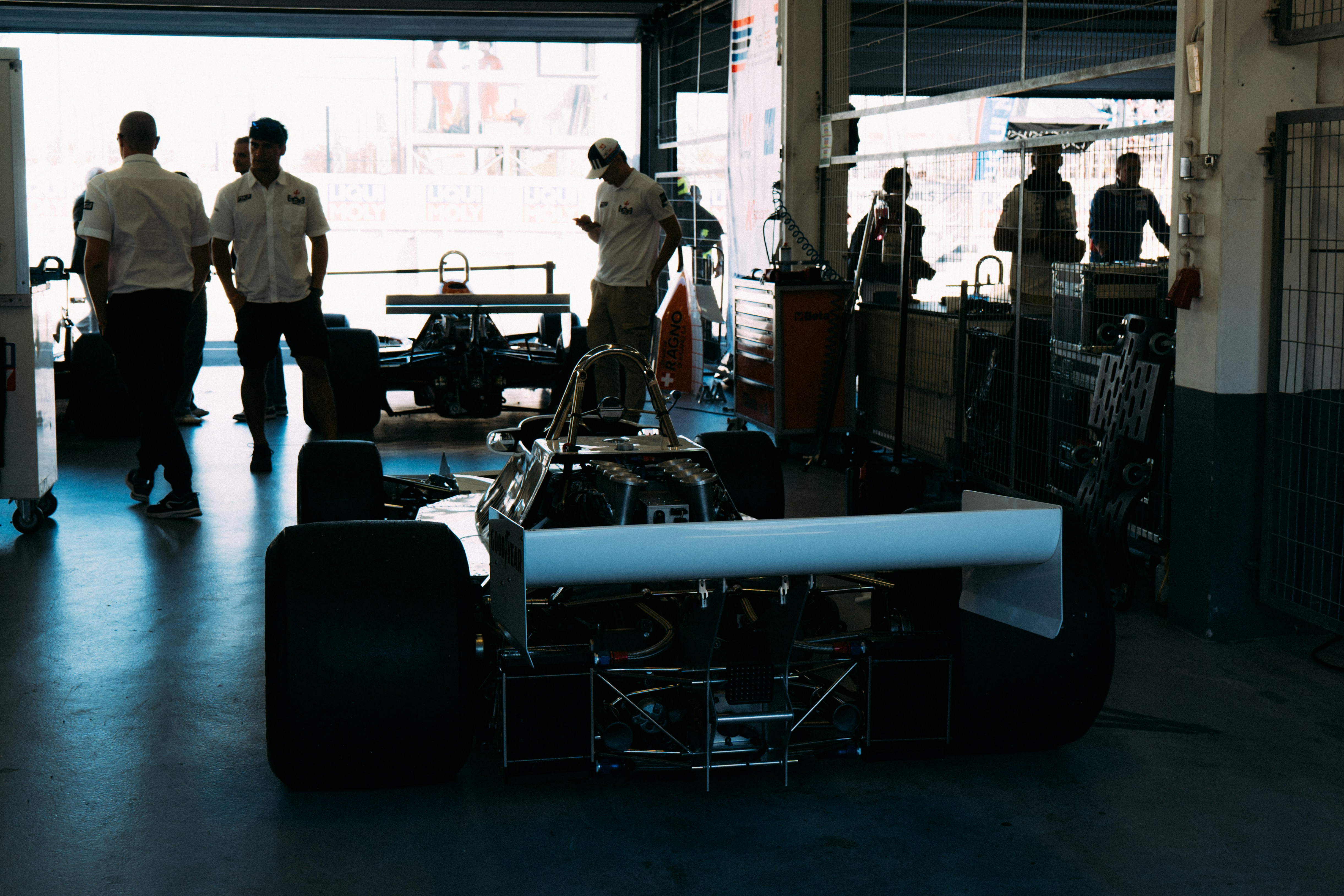 Formula 1 pit stop