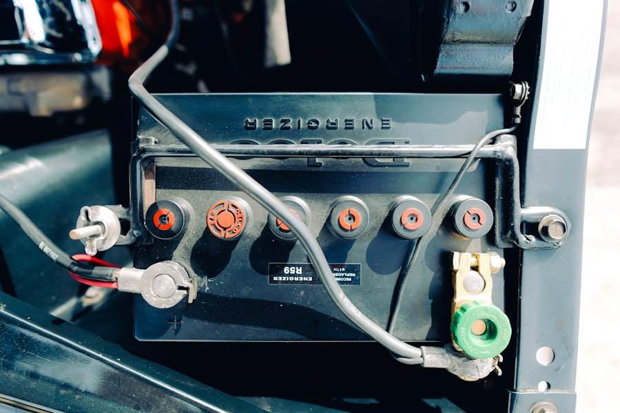 Réparation du démarreur électrique
