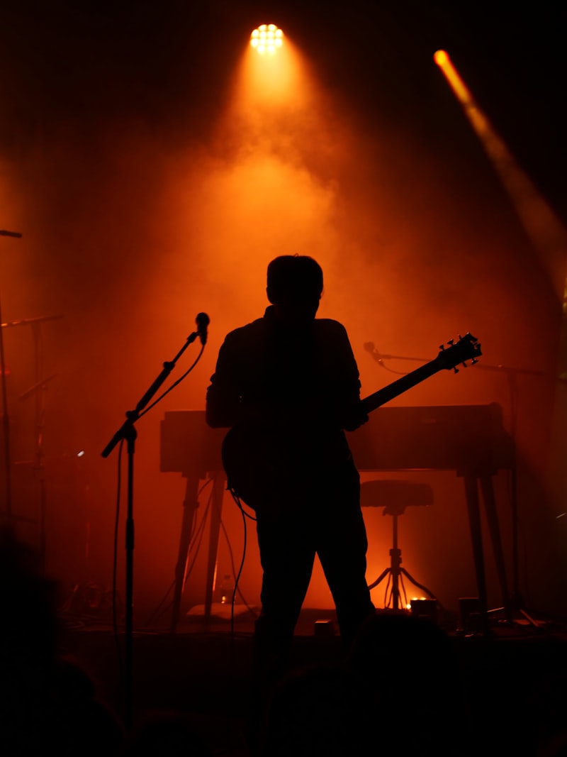 Musician performing genre-blending music combining different styles