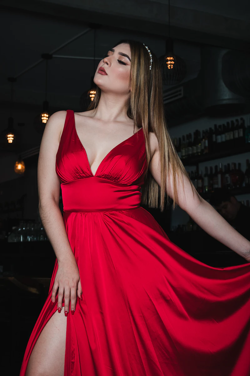 Embellished Evening Gown