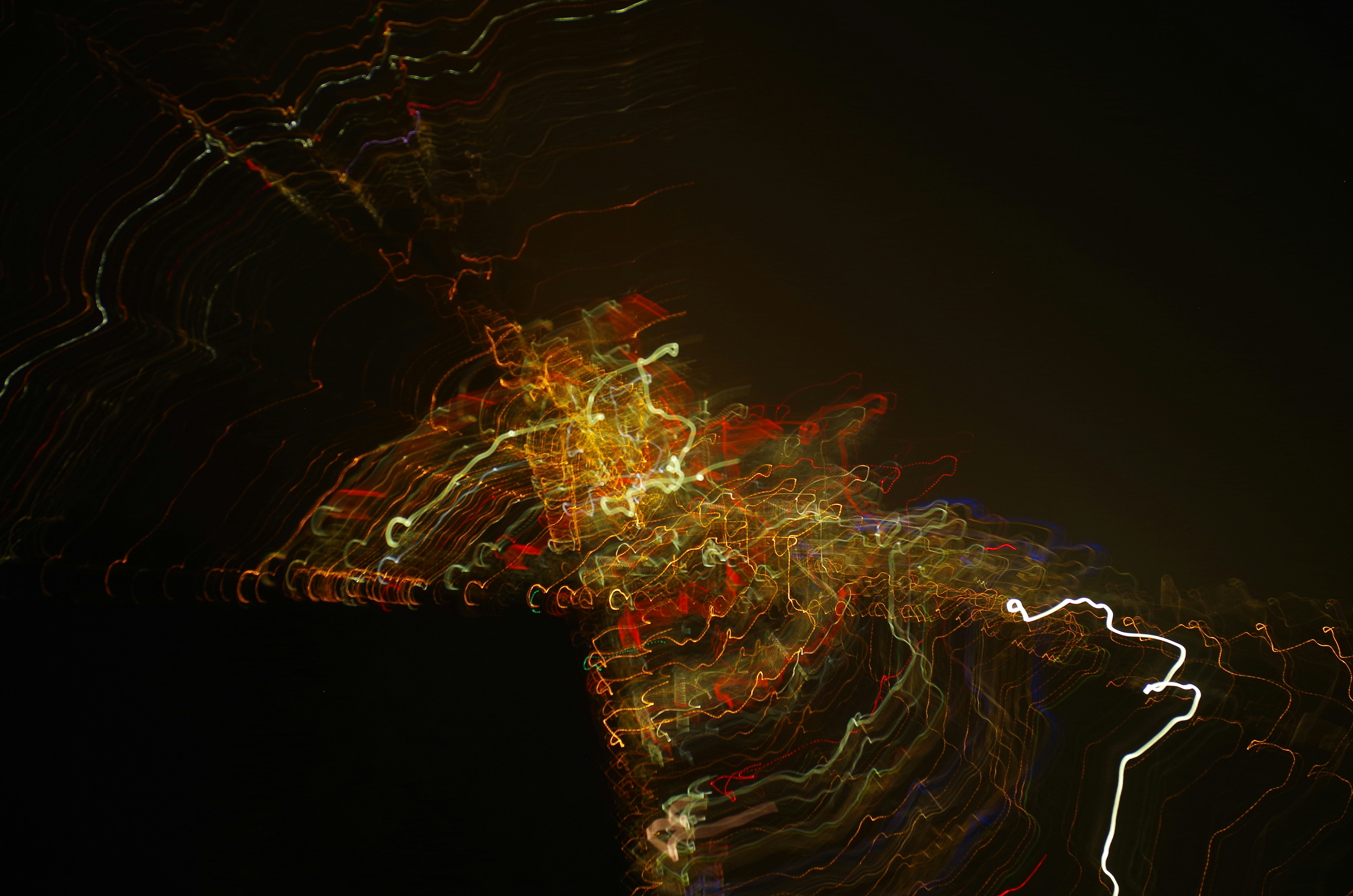 An abstract visualization of glowing blue network data lines on a dark background, depicting the complex, interconnected nature of future search algorithms.