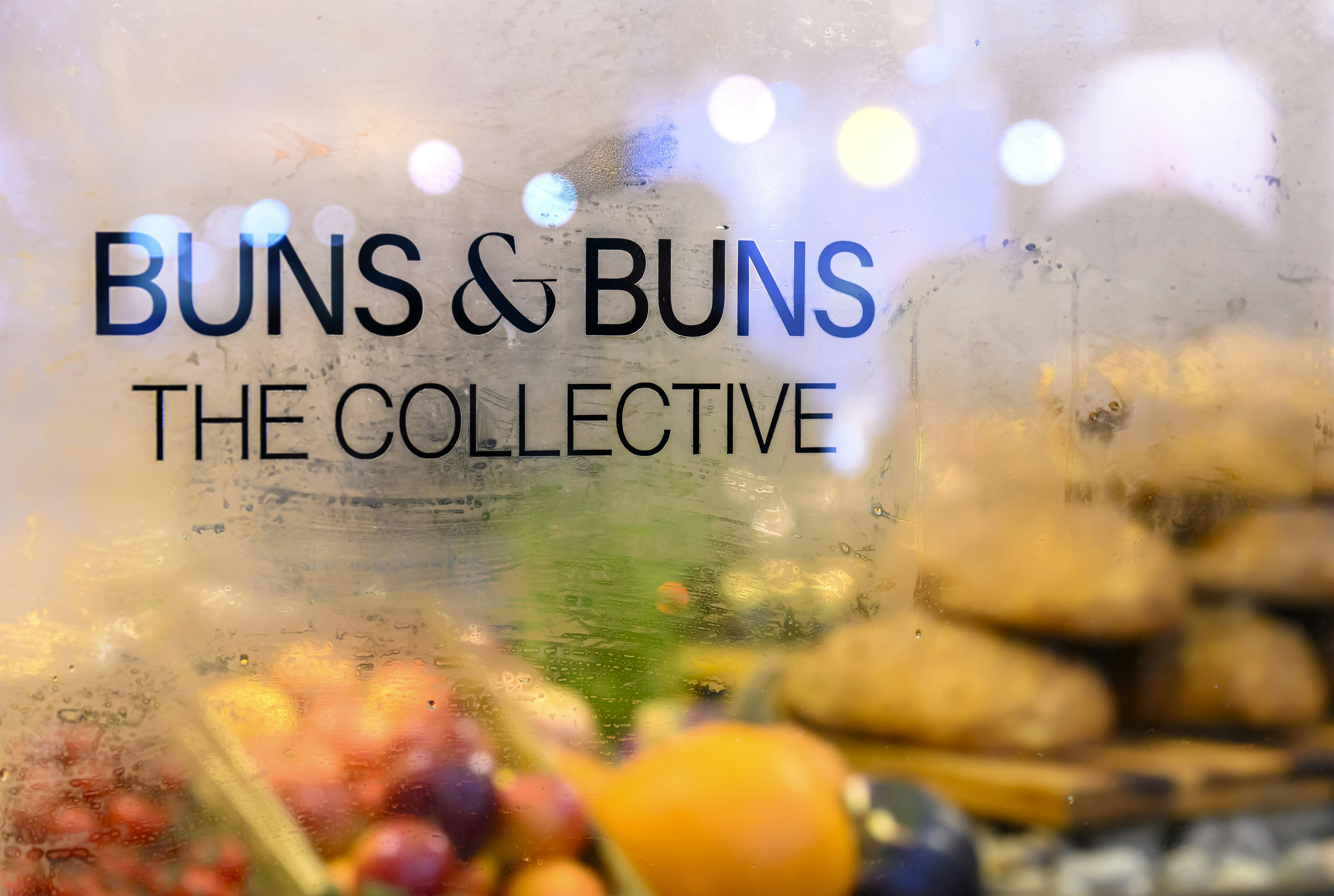 Buns & buns the collective bakery display