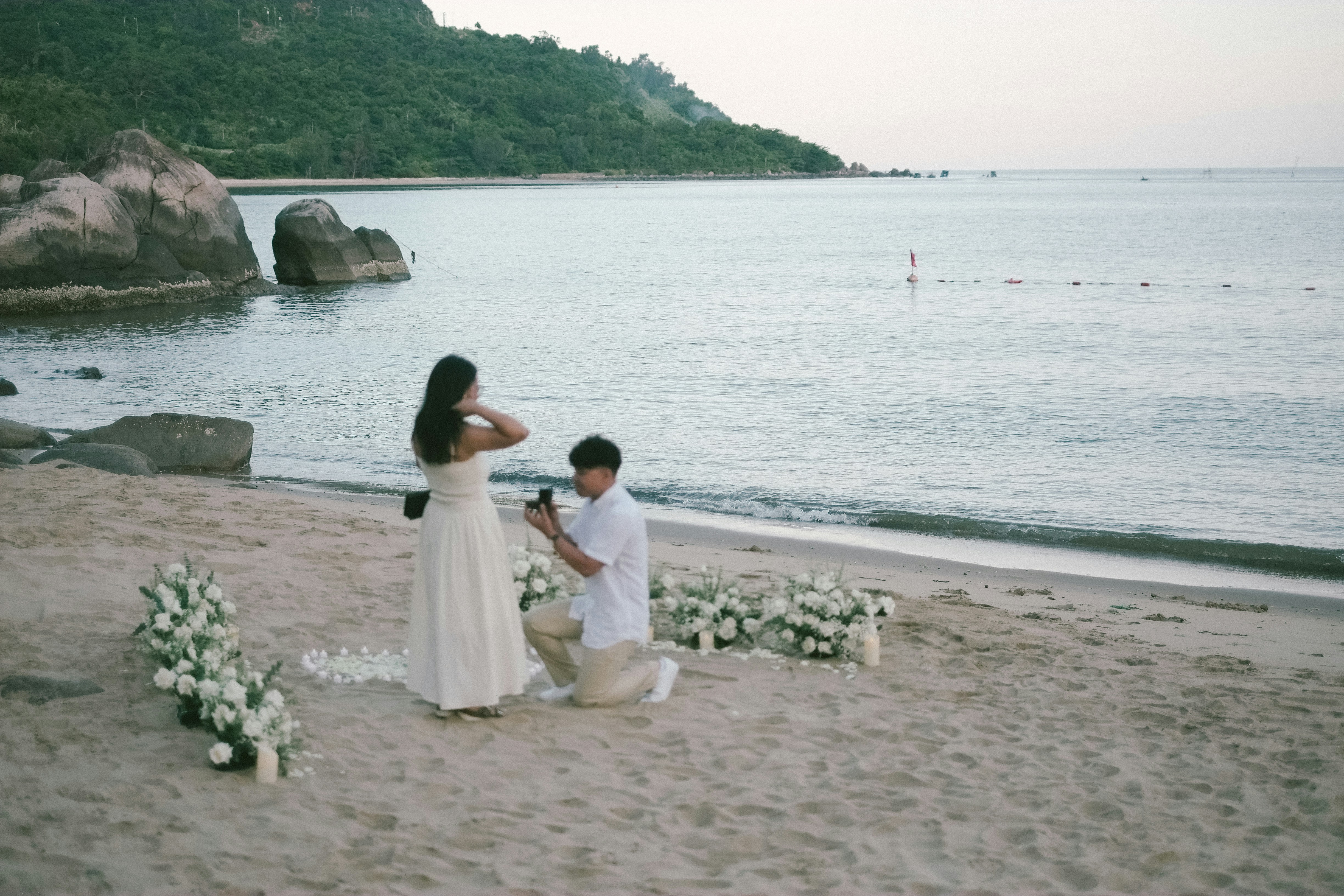 プロポーズシーン