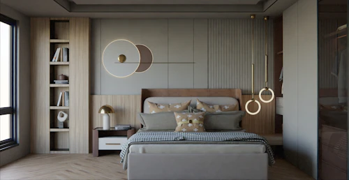 Horizon Room bed detail
