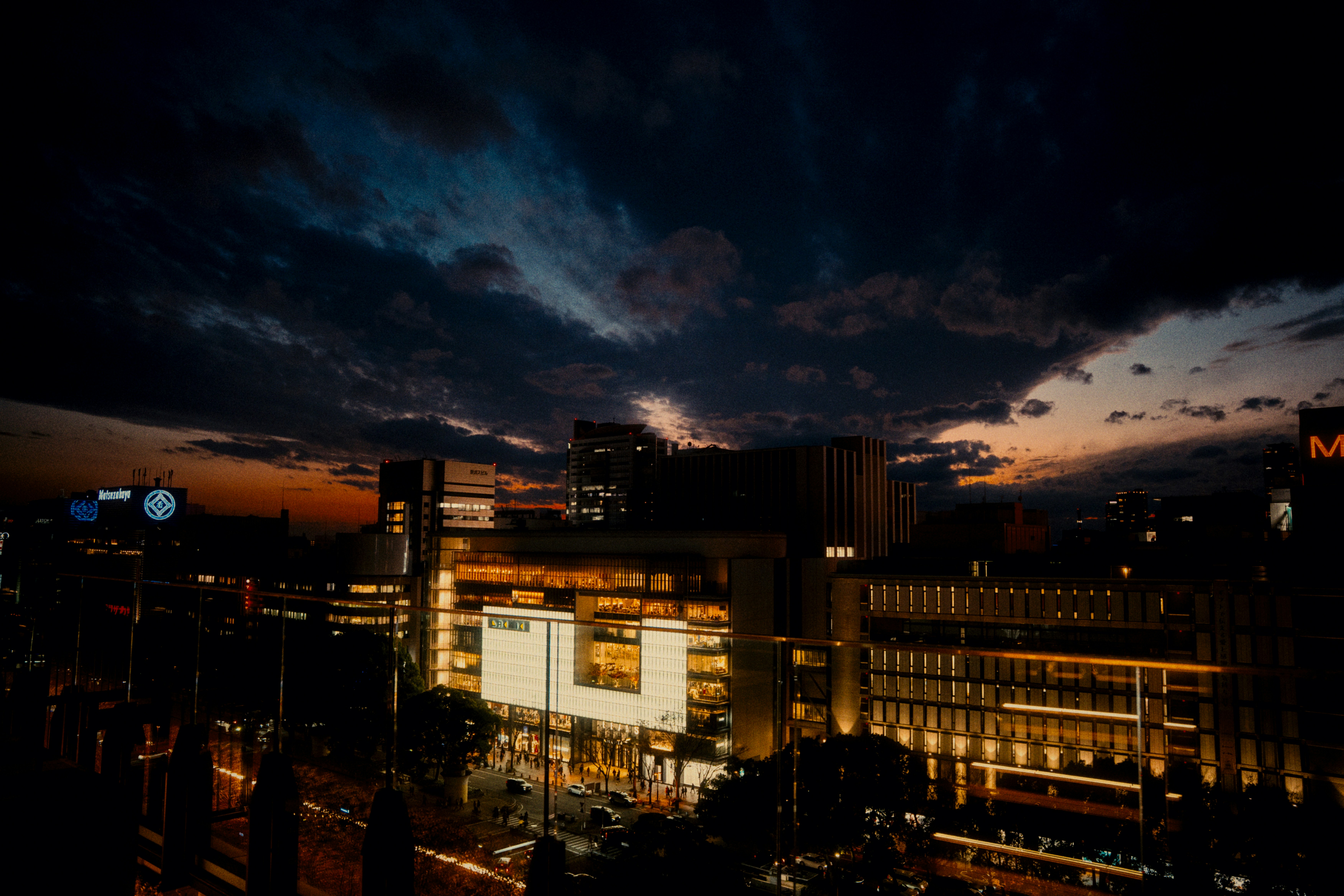 名古屋の街並み