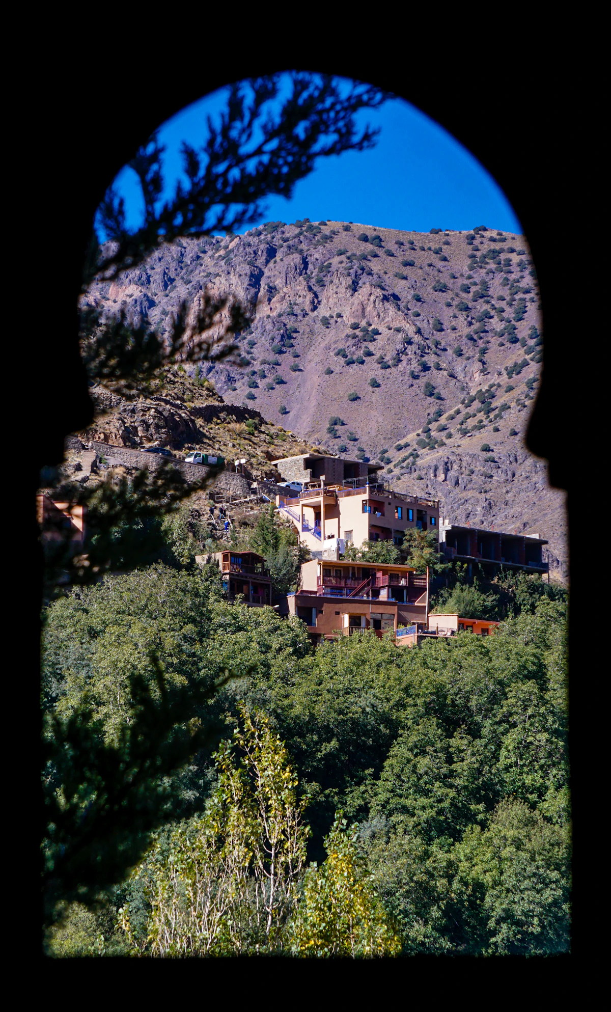 Vallée verdoyante, Haut Atlas