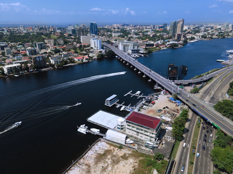 Lagos from the air