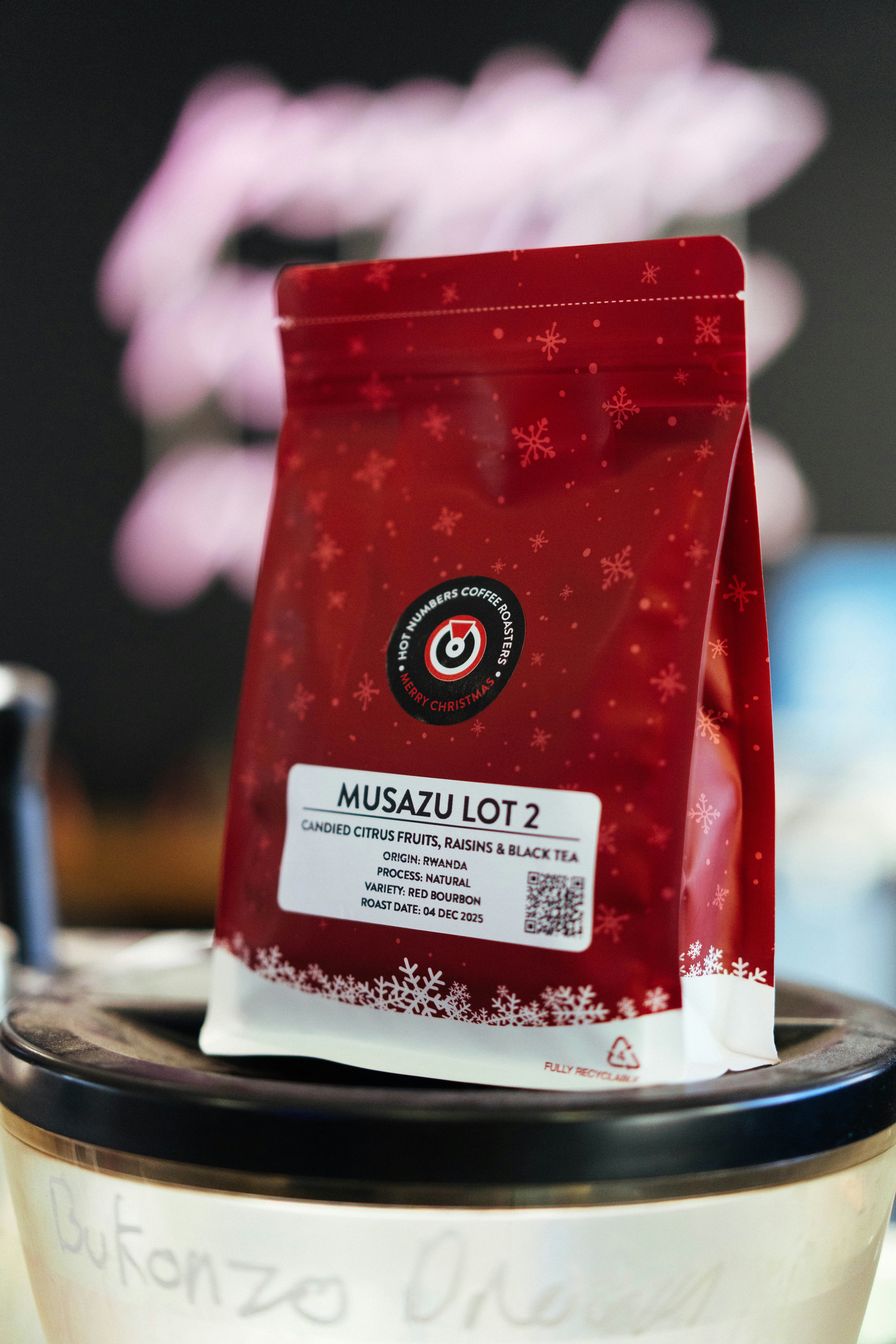 Red bag of musazu lot 2 tea