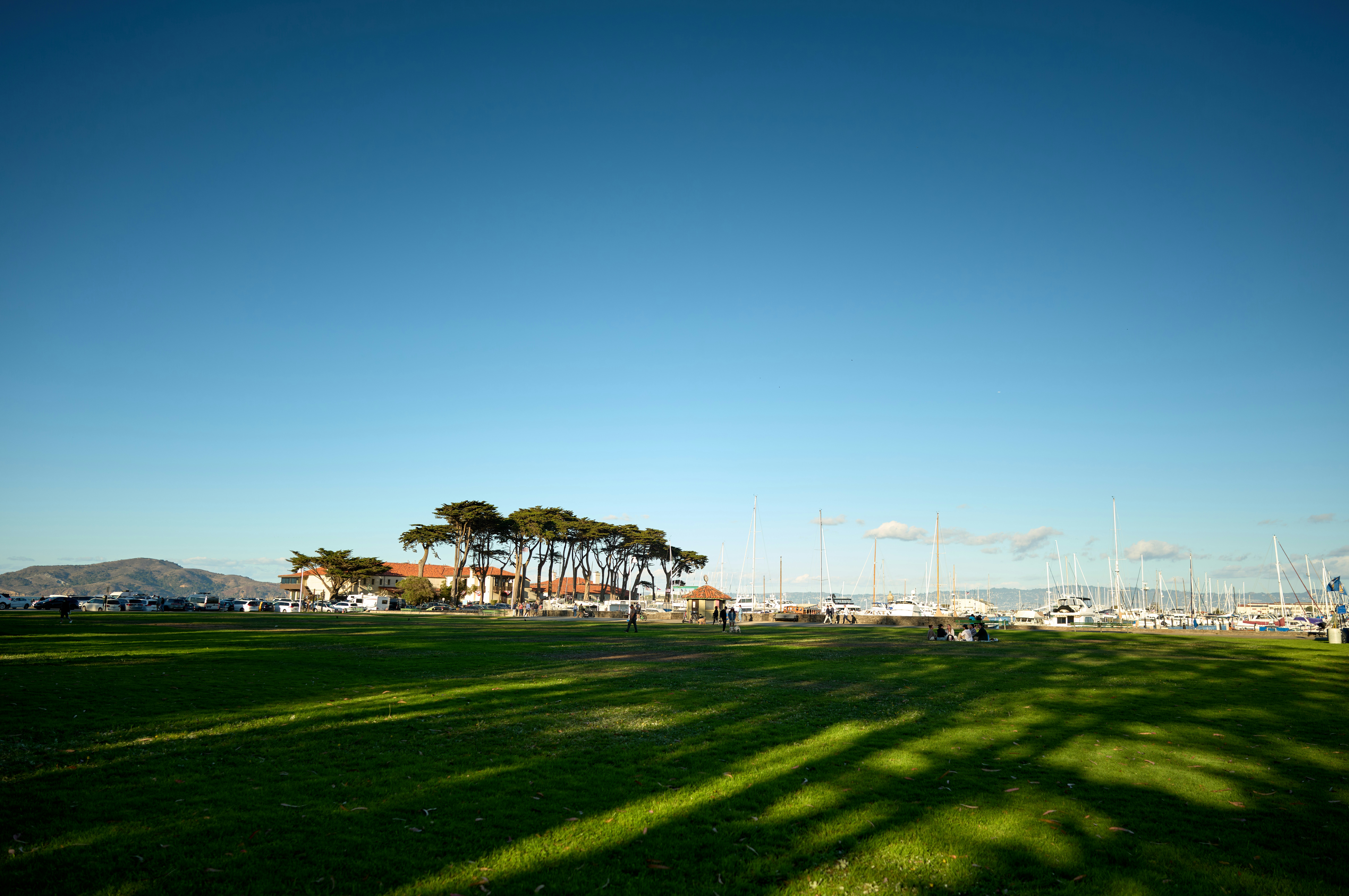 Watering lawn grass for seasonal care