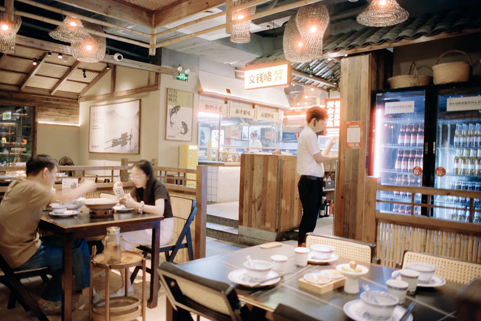 Thoughtfully prepared food at a restaurant