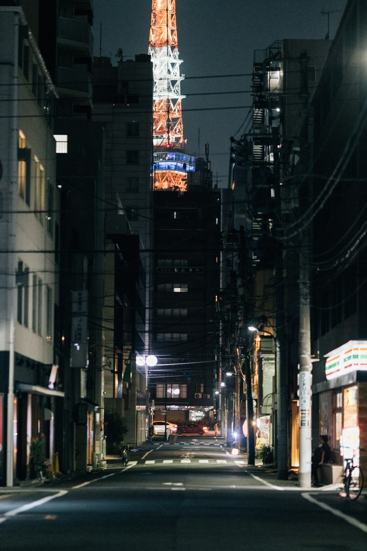 Tokyo night street