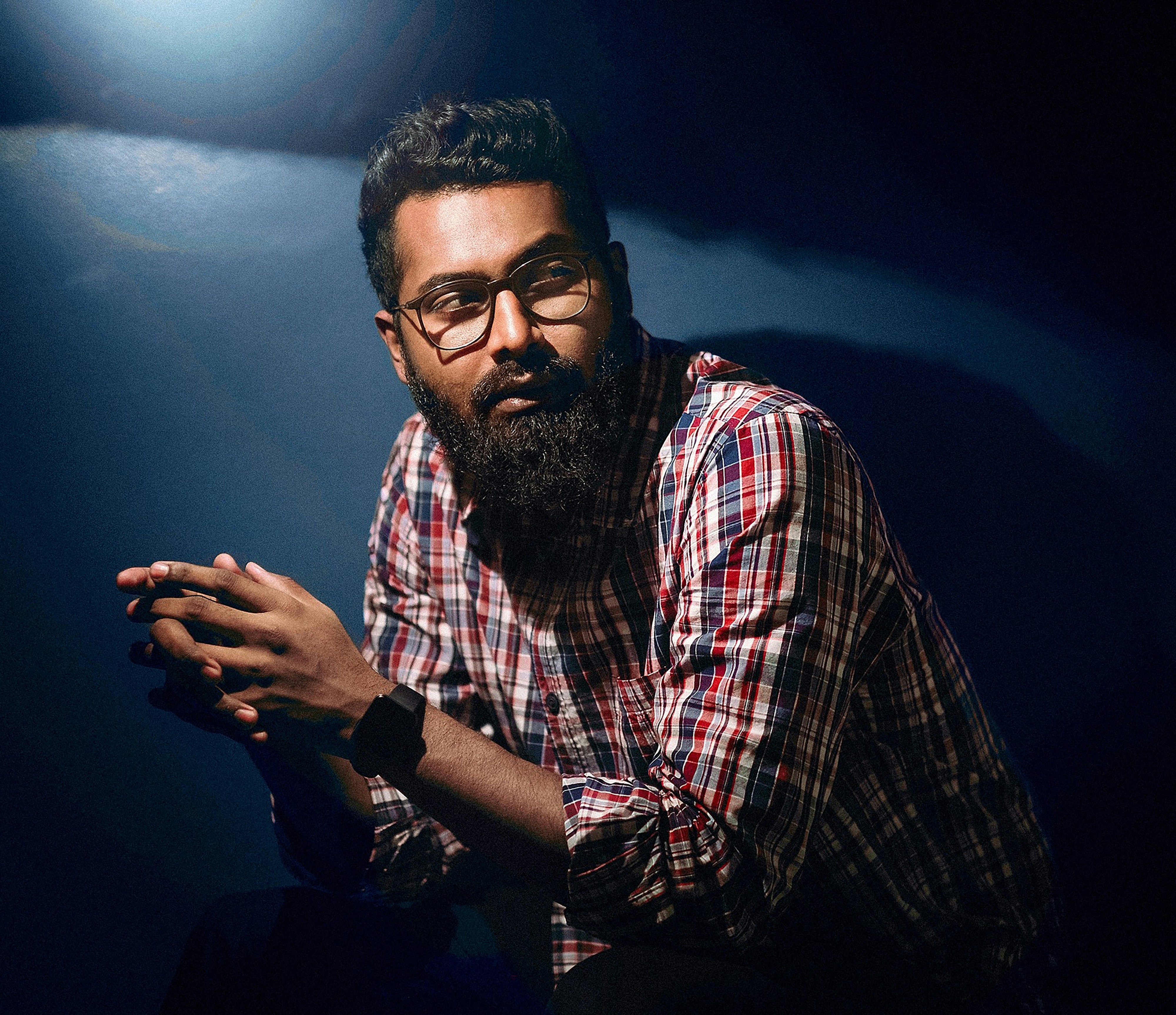 self-reflection concept illustration