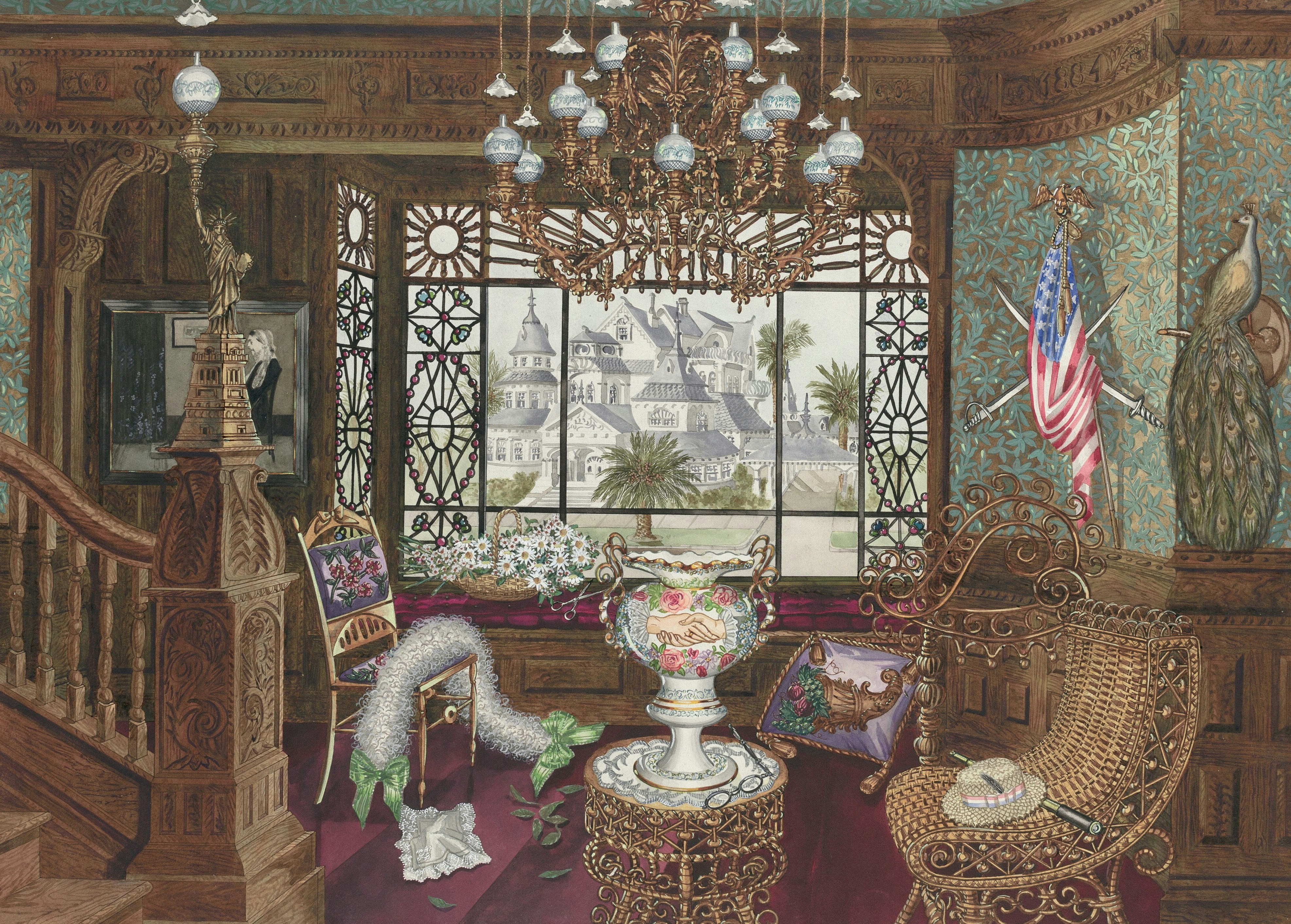 The Grand Ascent: How the American Staircase Rose from Afterthought to Architectural Centerpiece
