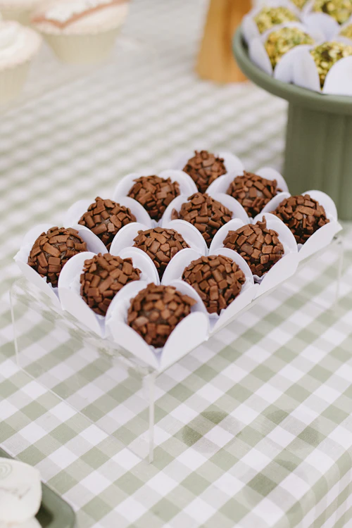 Caixas de brigadeiro gourmet