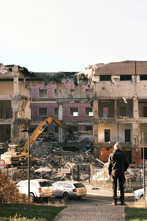 Excavator Demolition — Kingsmen Demolition, New York NY
