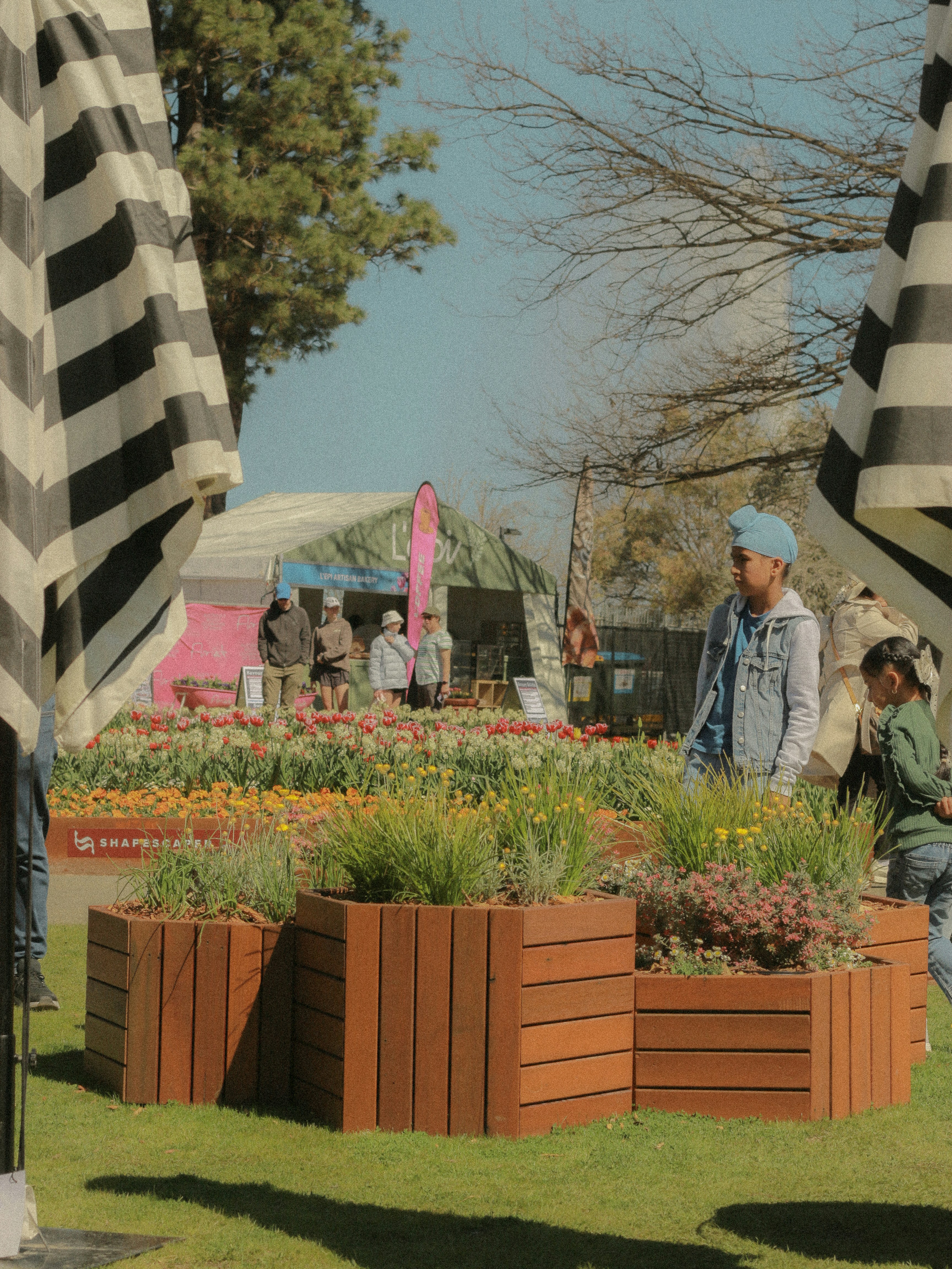 Futuristic wellness vibrant festival sustainable smart home