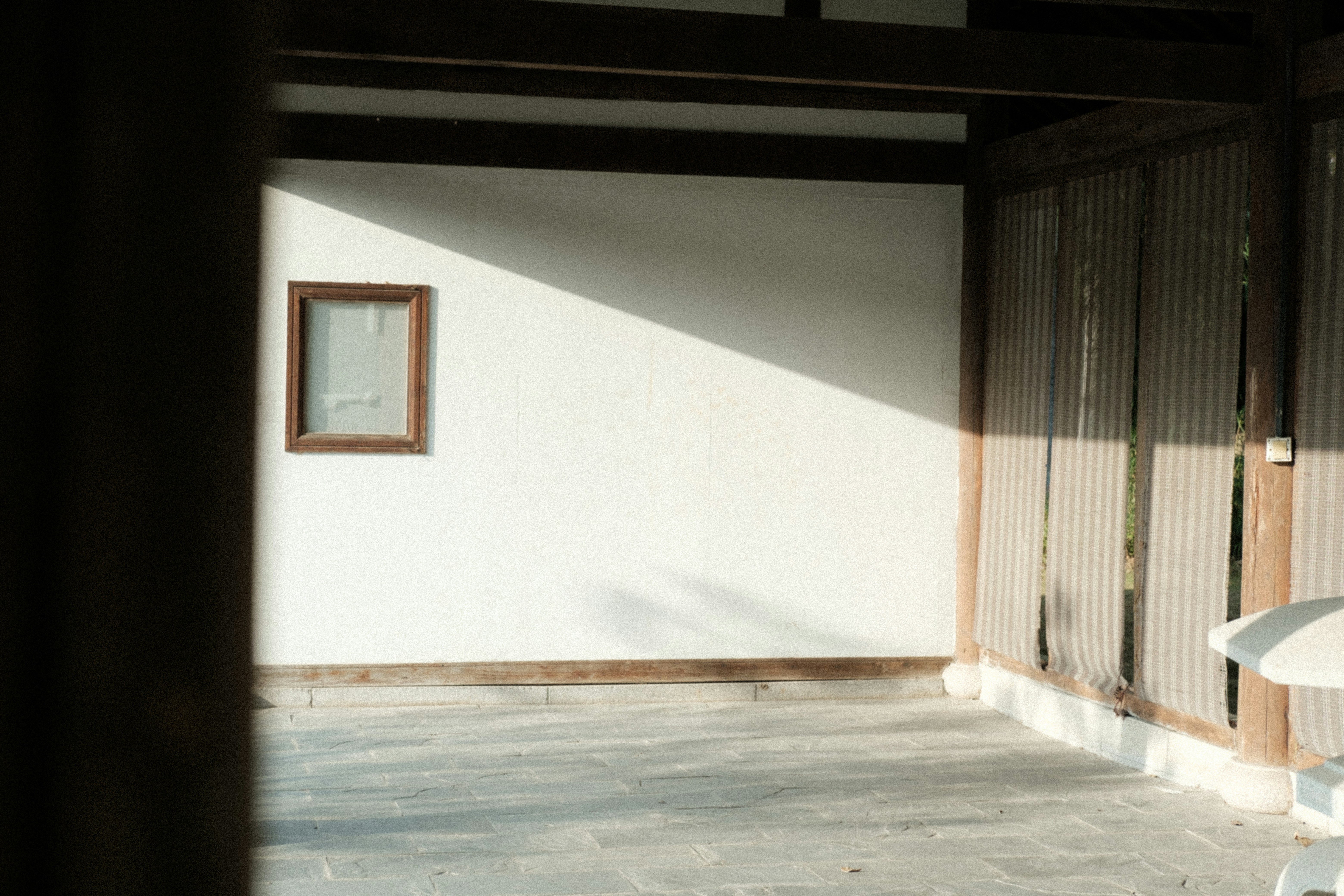 Sunlight streaming meditation