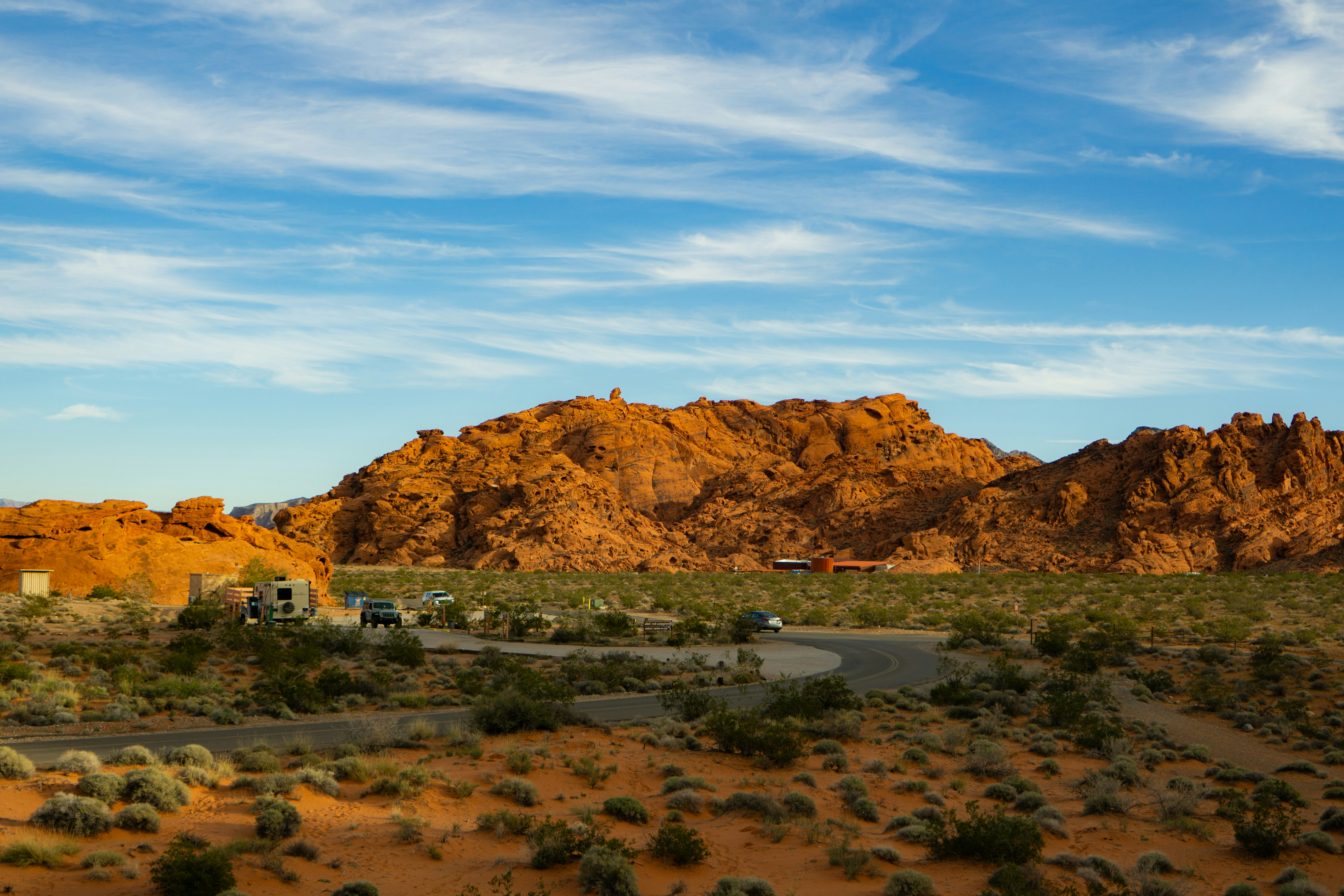 Desert RV Park Landscape
