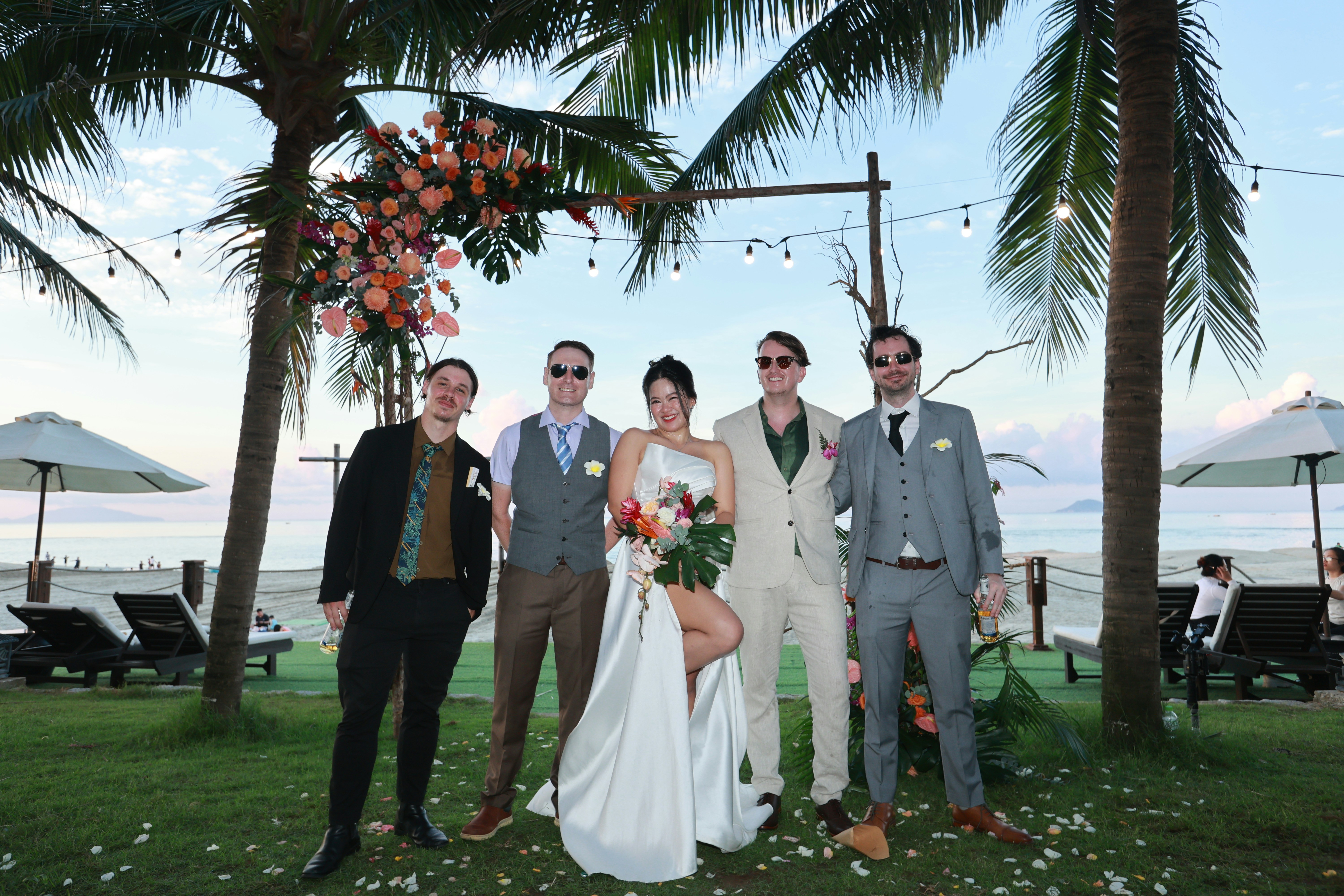tropical beach wedding, wallpaper, Destination Wedding: Pros and Cons to Consider 4