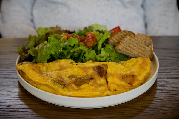 Franse Omelet met Champignons
