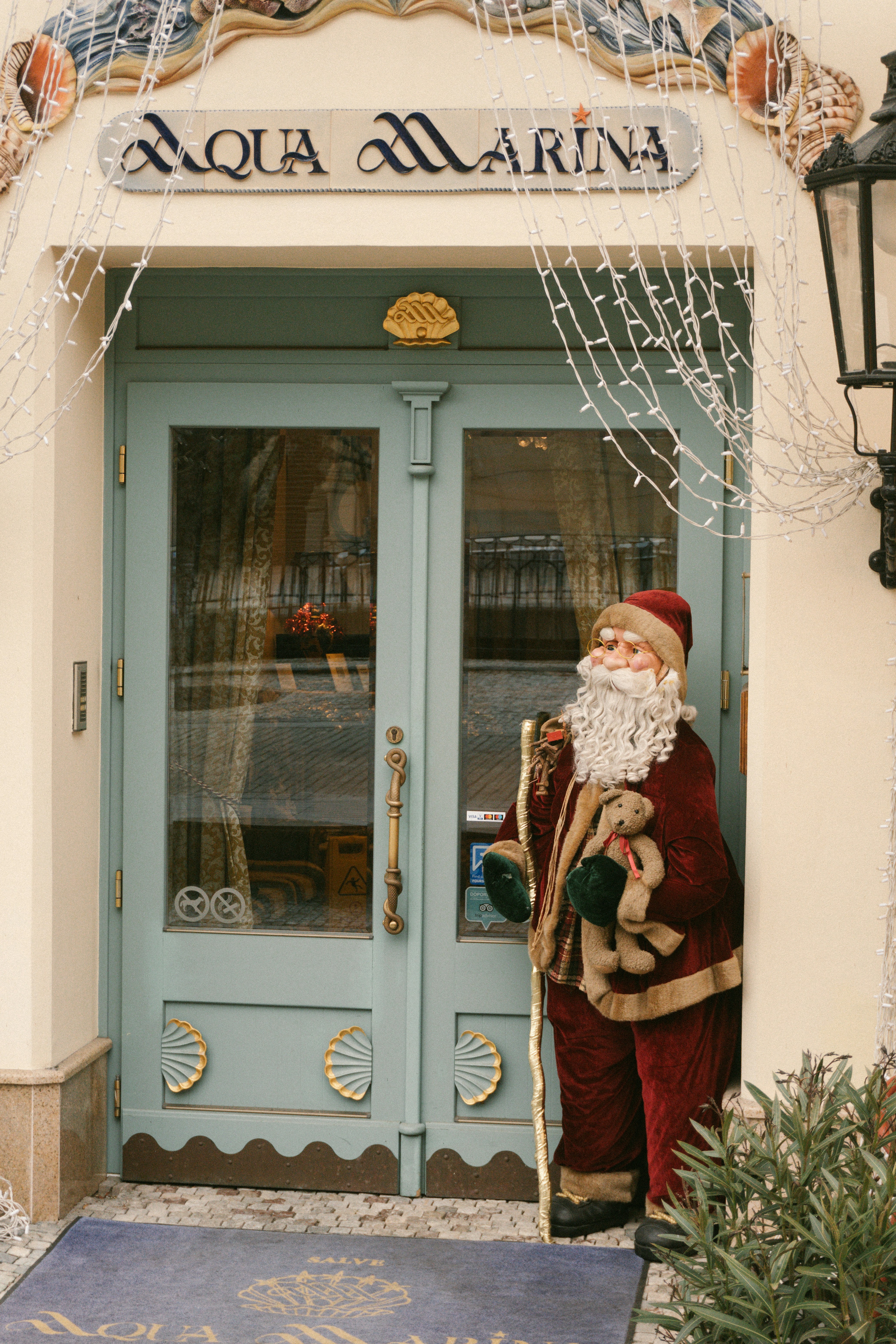 welcoming entryway