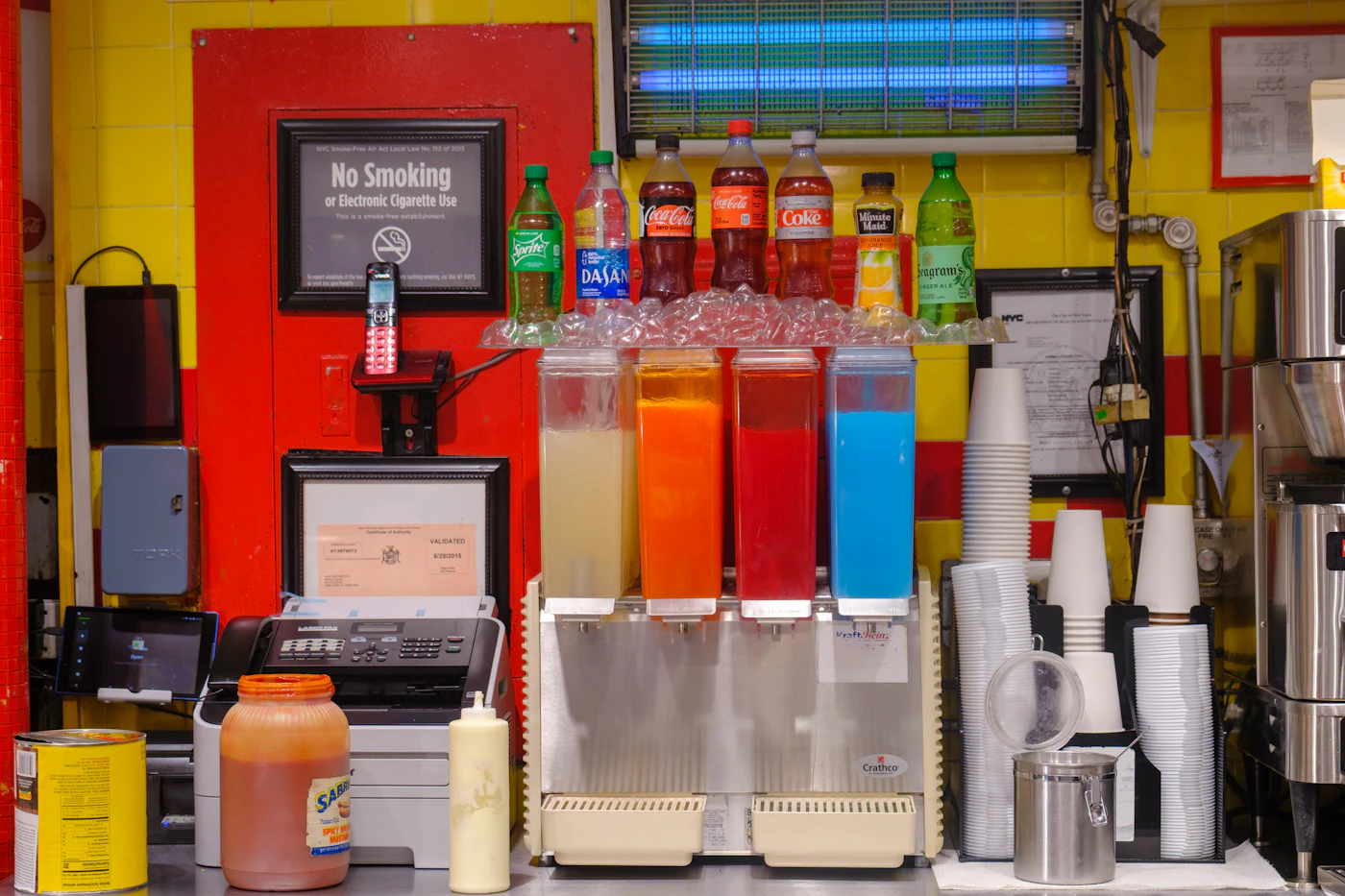 Fountain machine · colorful
