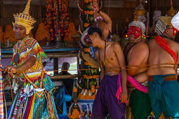 Traditional southern Thai performance