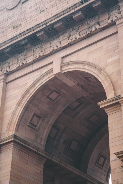 India Gate Delhi archway monument