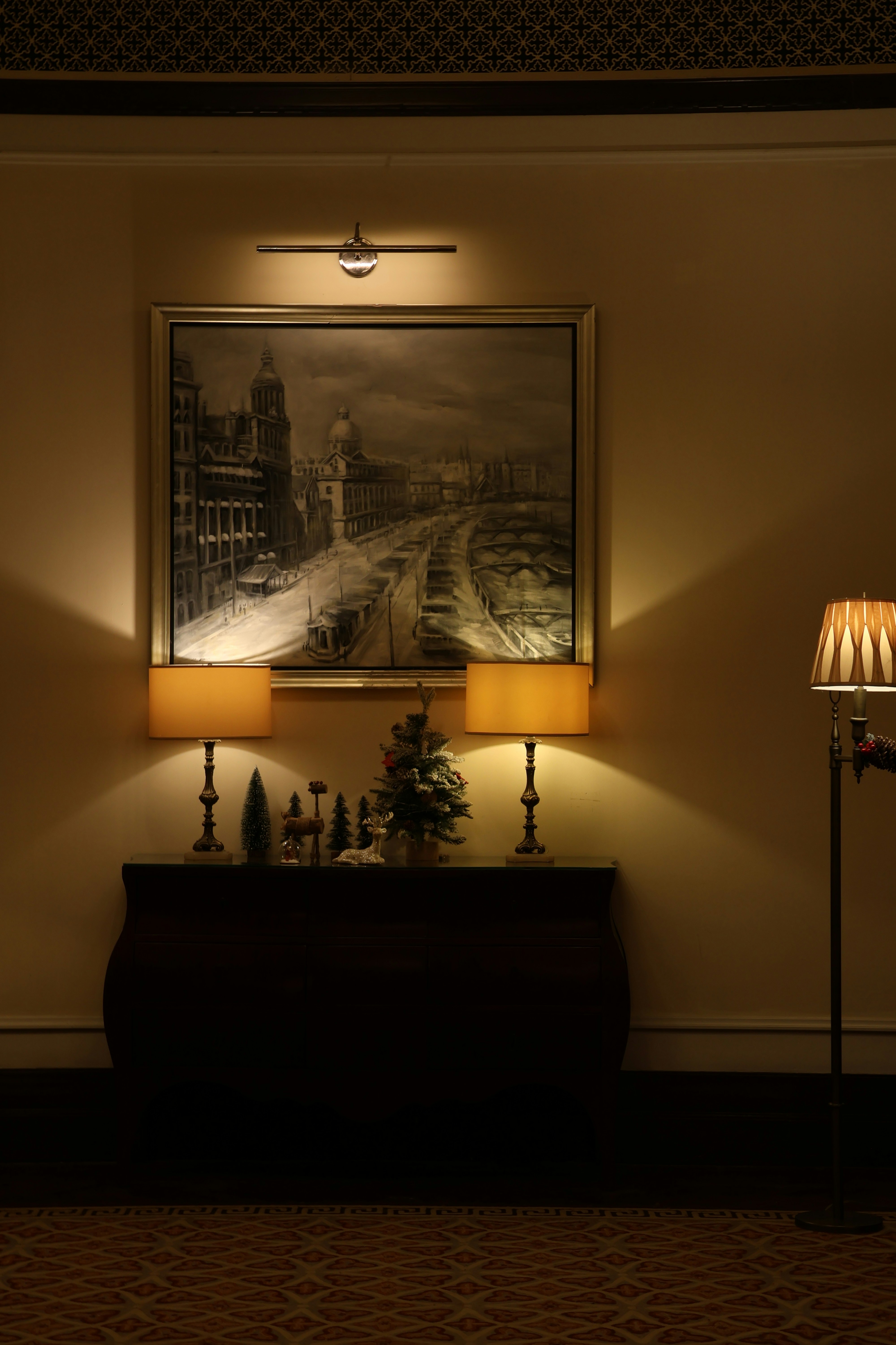 winter interior painting