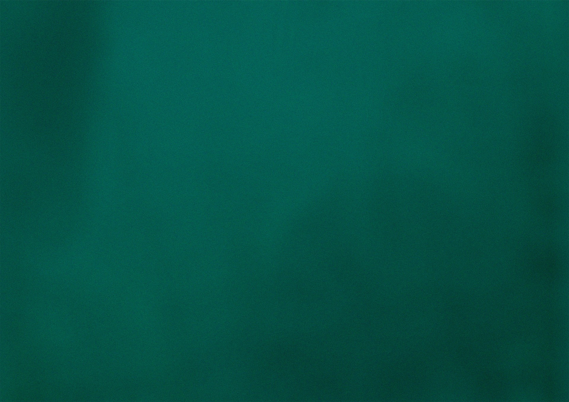 Solid dark teal background with subtle lighting.
